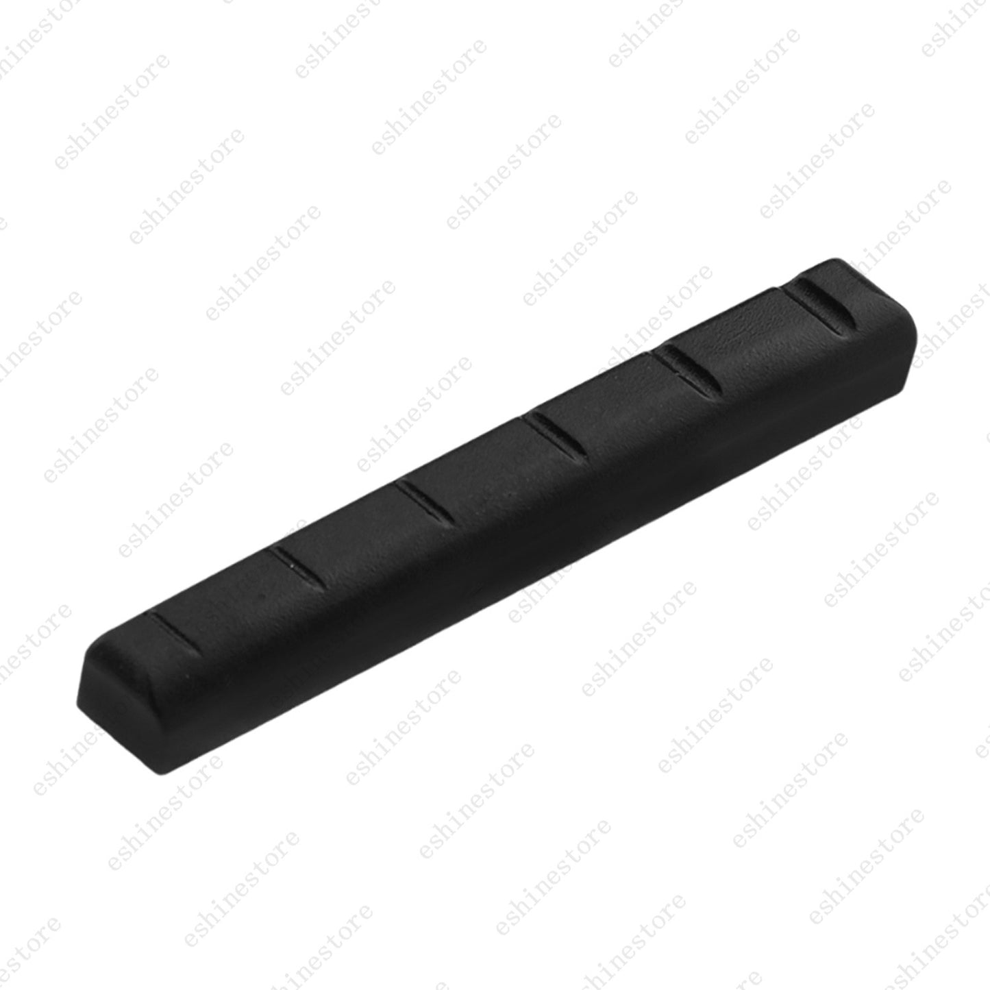 2pcs Pre-slotted Flat Bottom Fanned-fret Guitar Nut 6 String for Electric Guitar