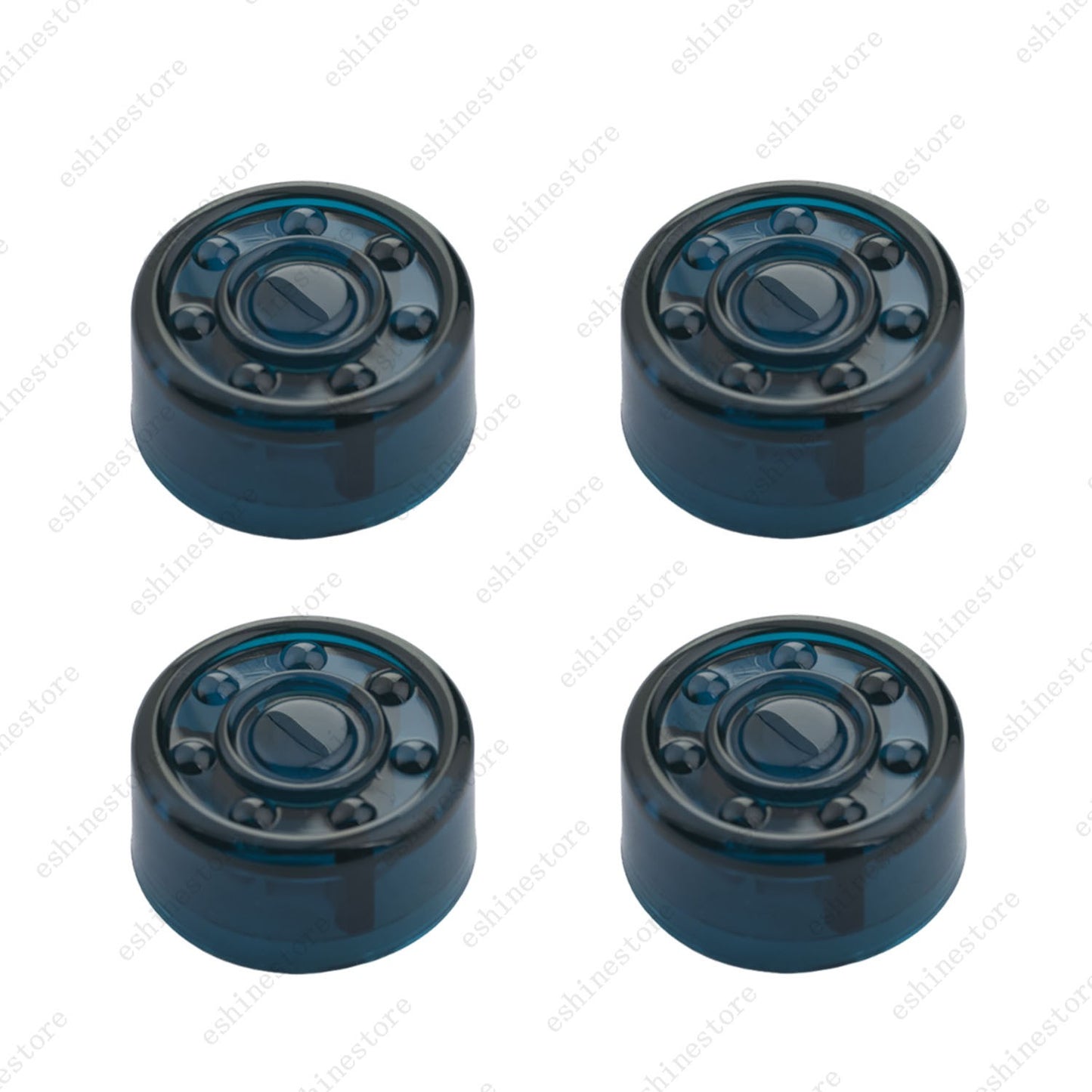 1/2/4pcs Guitar Effect Pedal Footswitch Toppers Foot Nail Cap Protection 6Colors