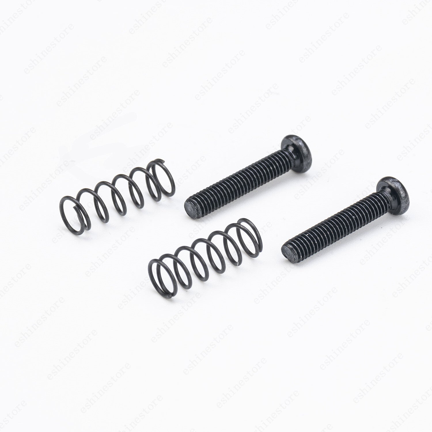 Guitar saddle screws and springs for bridge or tremolo M3 x 18mm in 3 Colors