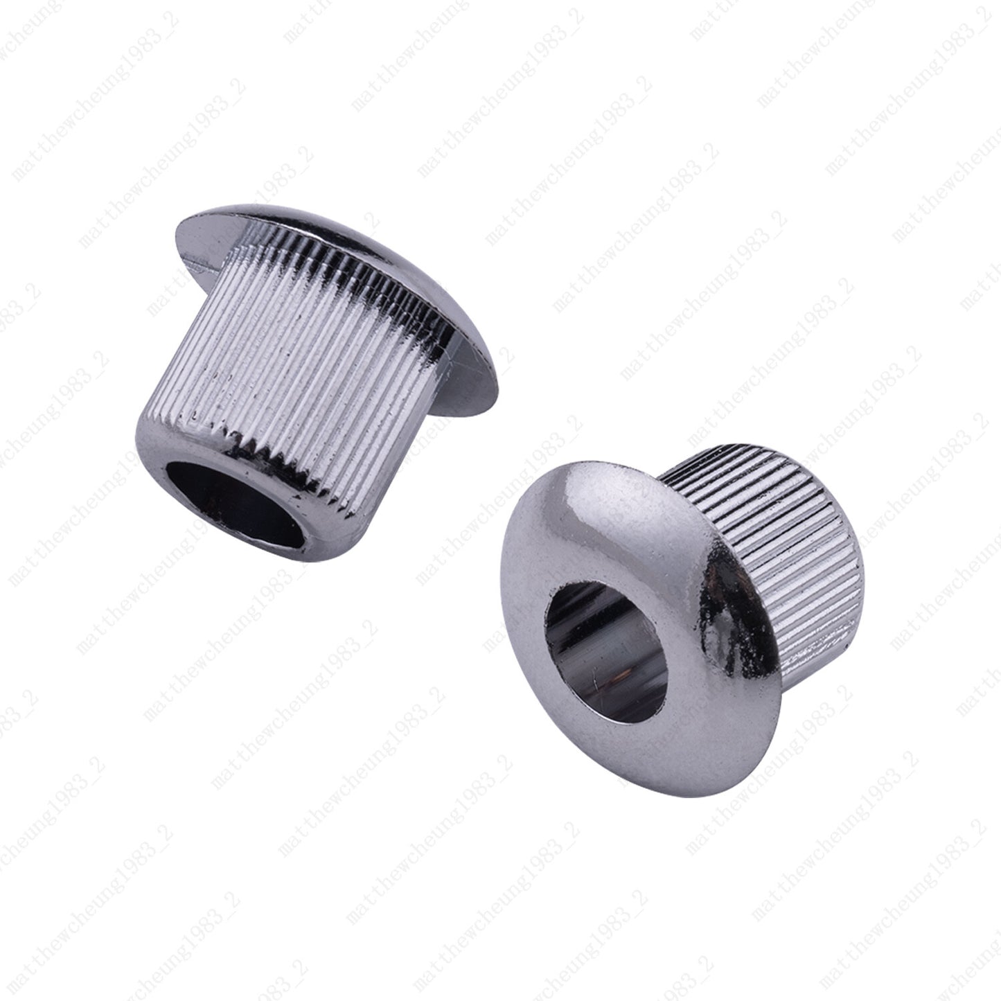 6Pcs Plastic Vintage/Modern 6mm to 10mm Guitar Tuner Conversion Bushings
