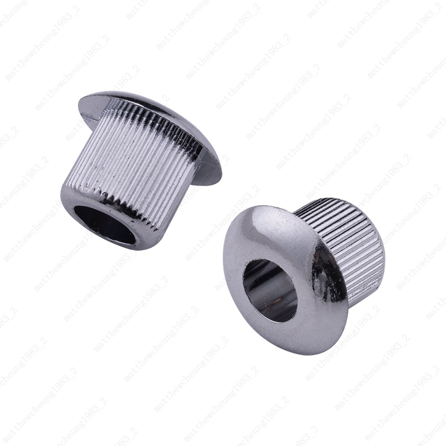 6Pcs Plastic Vintage/Modern 6mm to 10mm Guitar Tuner Conversion Bushings