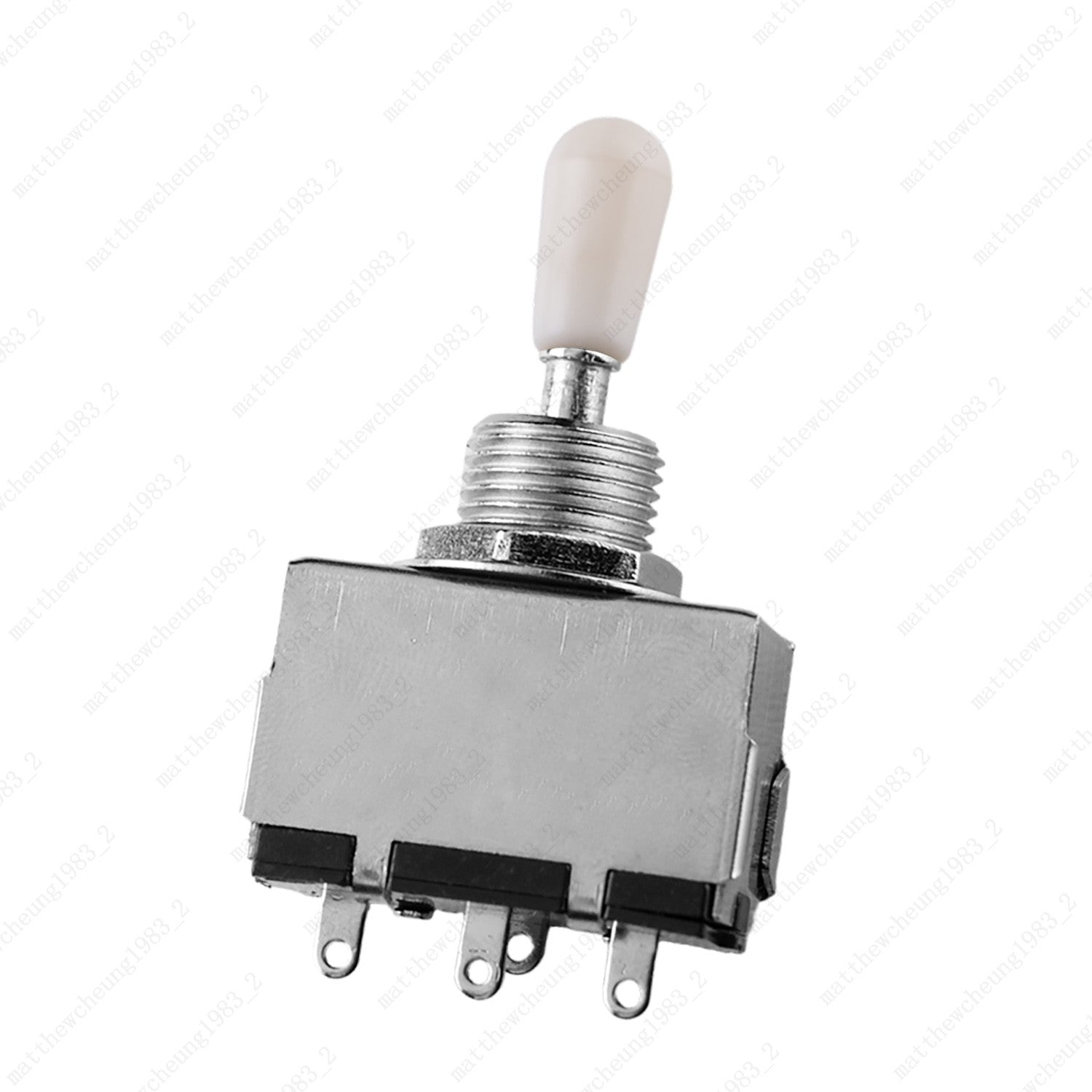3-Position Metal Enclosed Pickup Selector Switch with Plastic Tip for EPI SG LP