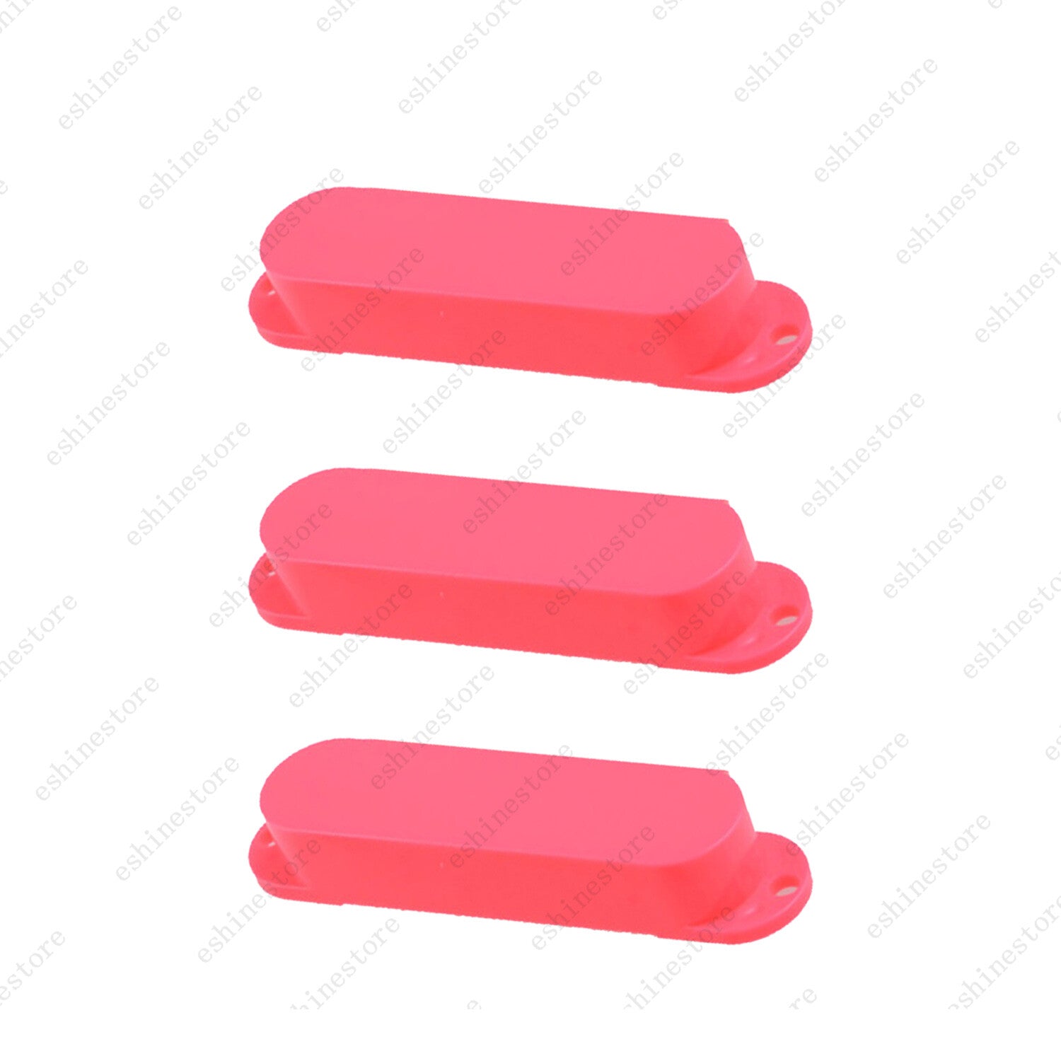 1/2/3Pcs Plastic Sealed Single Coil Pickup Cover For ST Guitar No Holes 12Color