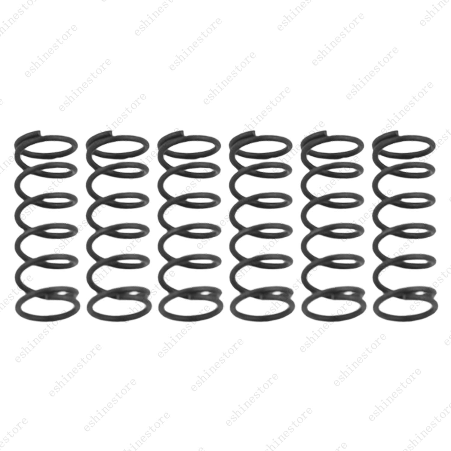6pcs 4.5x15MM Humbucker Pickup Straight Springs for Electric Guitar(3 Colors)