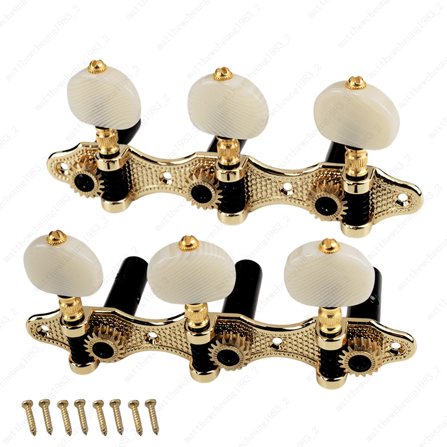 1 Set Classical Guitar Machine Head 1:18 Tuners Machine Head Replacement 3L + 3R