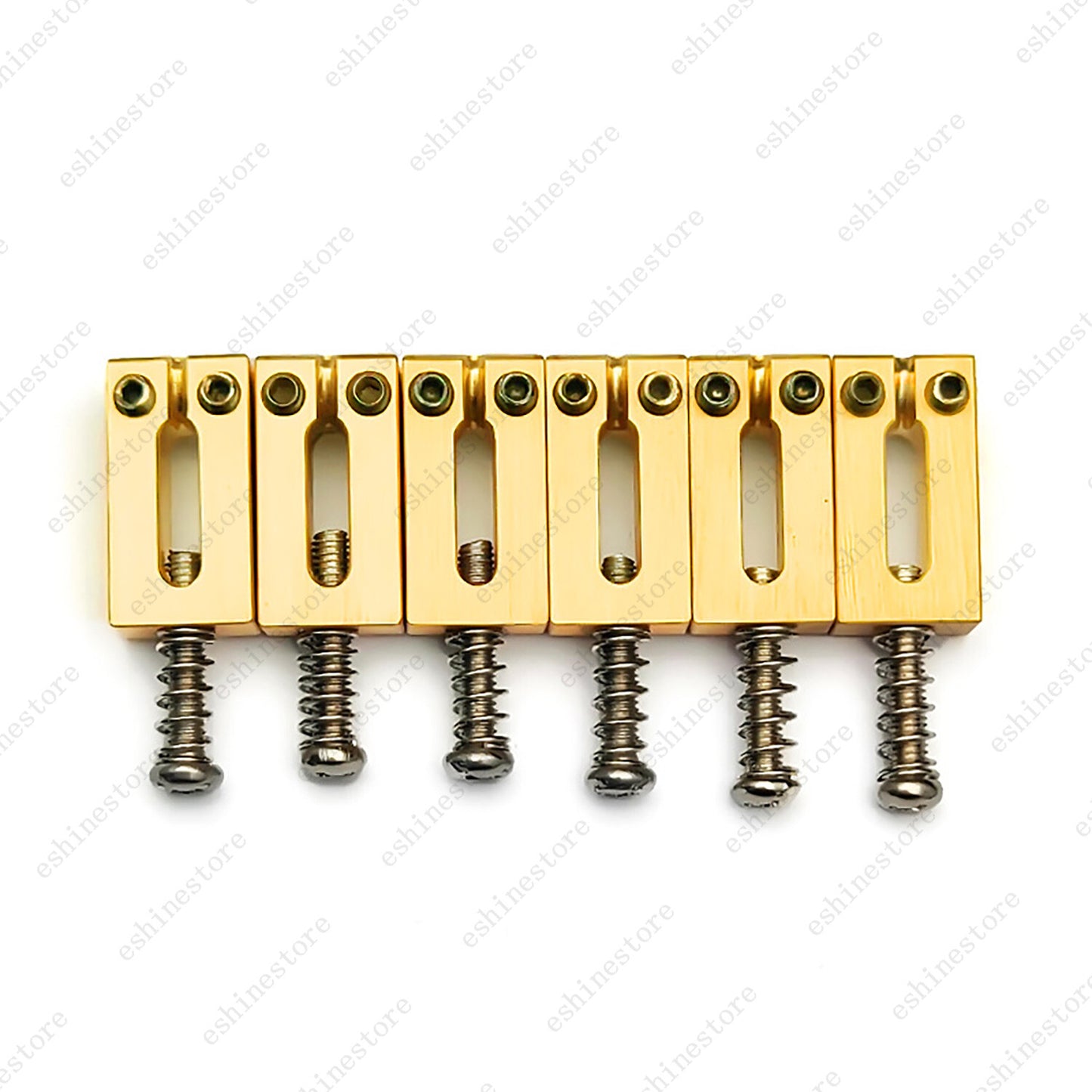 BRASS Guitar Bridge Saddles For Fender Stratocaster Telecaster 10.8/10.5MM