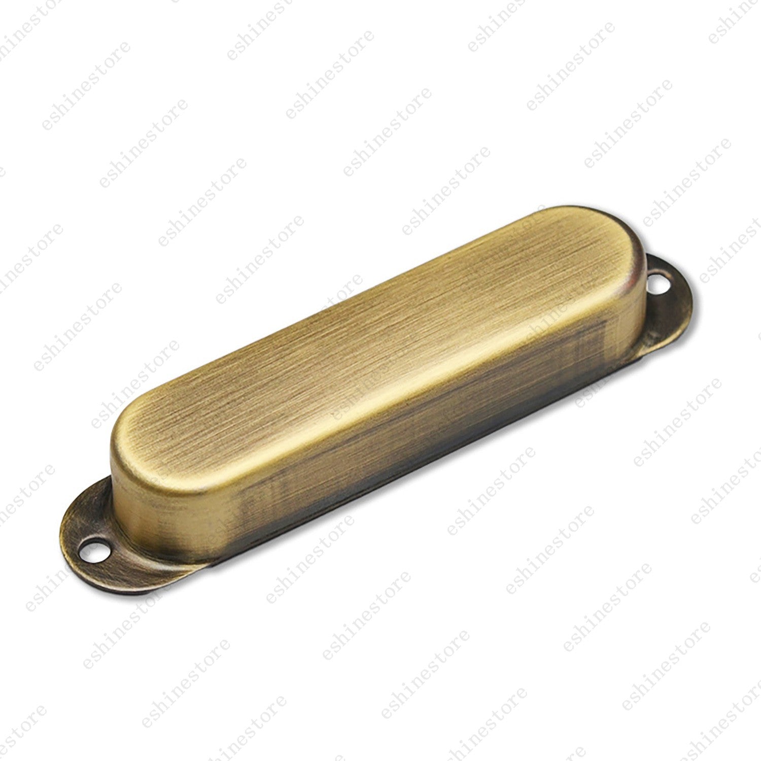 1/2/3 Pcs Metal Style Single Coil Guitar Pickup Cover No hole Brass For Strat