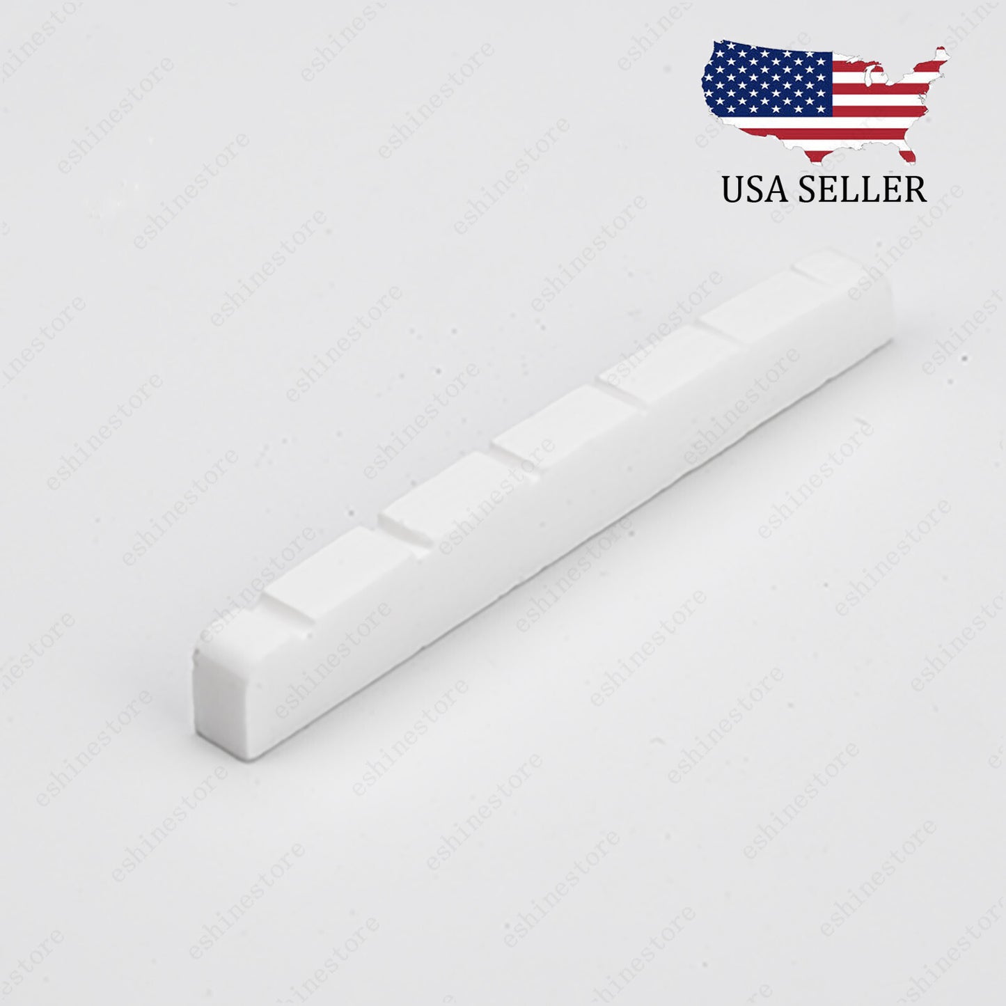 Electric Guitar 42/43mm Bone Nut For Fender Squier Strat Tele Style Guitar