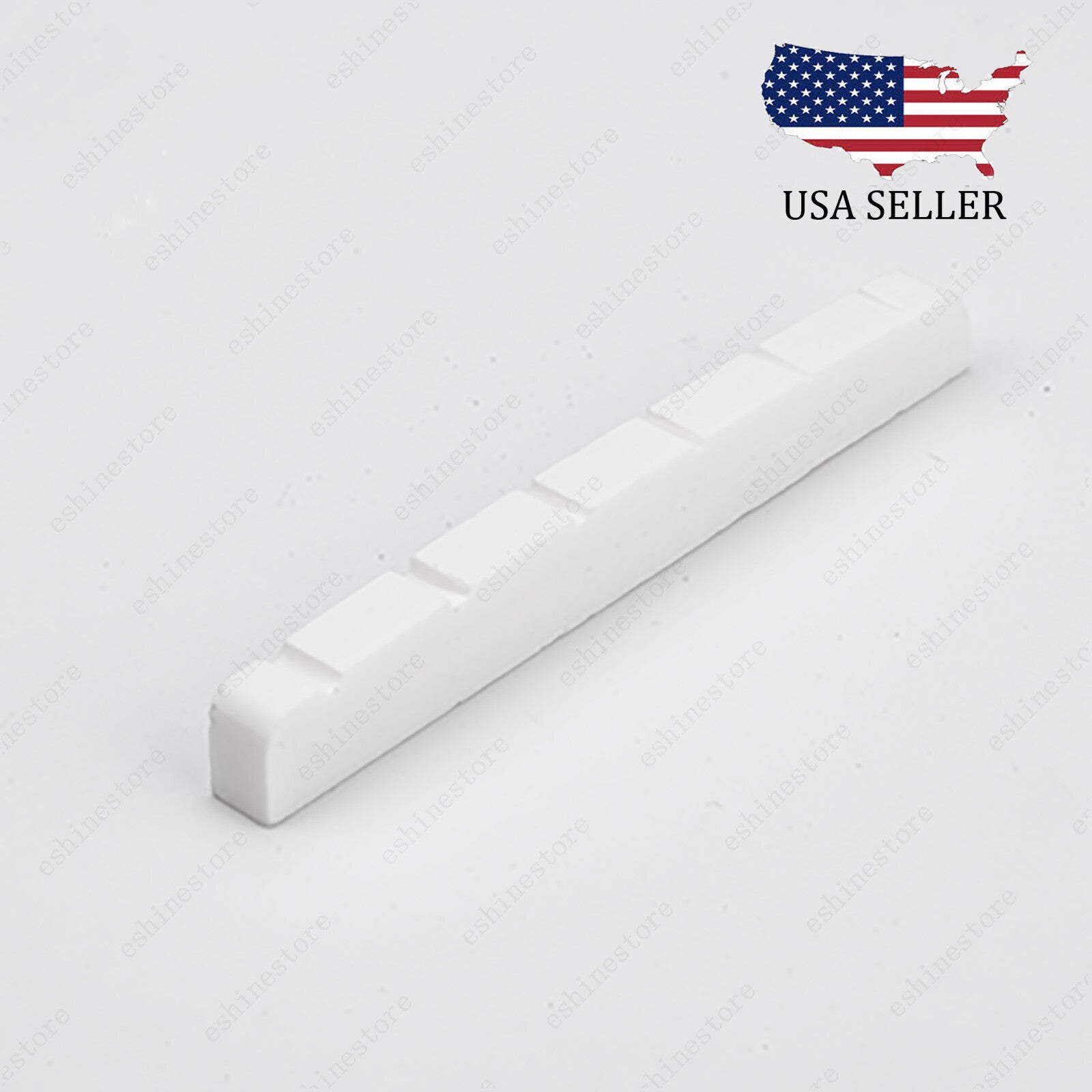 Electric Guitar 42/43mm Bone Nut For Fender Squier Strat Tele Style Guitar