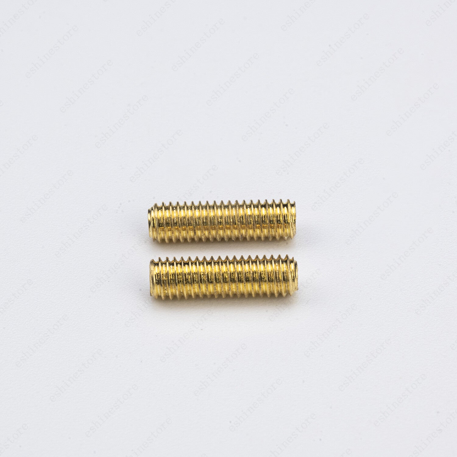 12x Guitar Bridge Saddle Height Adjustment Screws M3x10 thread For Strat Tele