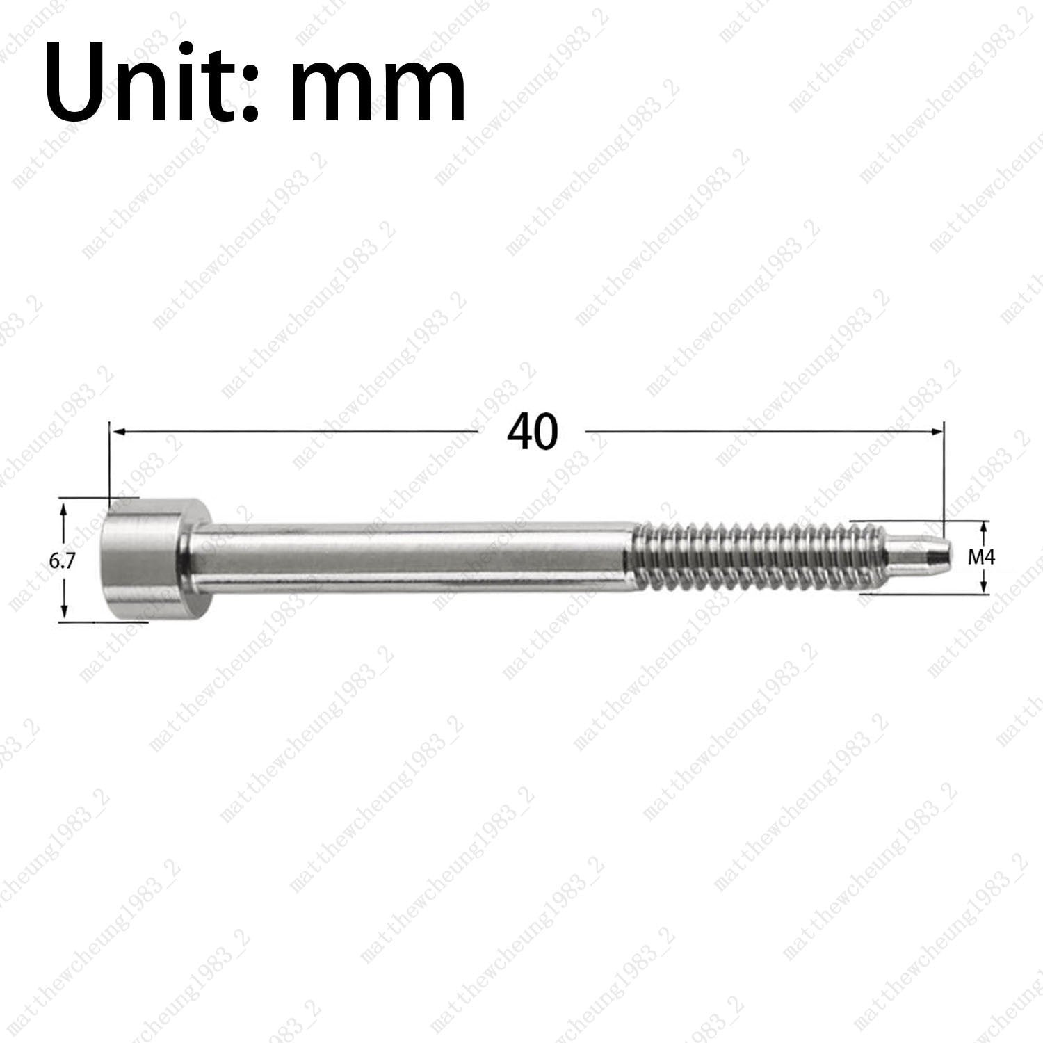 Titanium Alloy String Lock Screws for Floyd Rose Tremolo Bridge(1/6/7pcs Option)