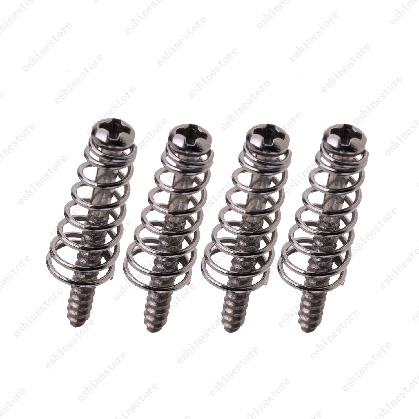 4 Pcs M2.5x26 Guitar  Bass Pickup  Mounting Height Screw Spring 3 Colors For P90