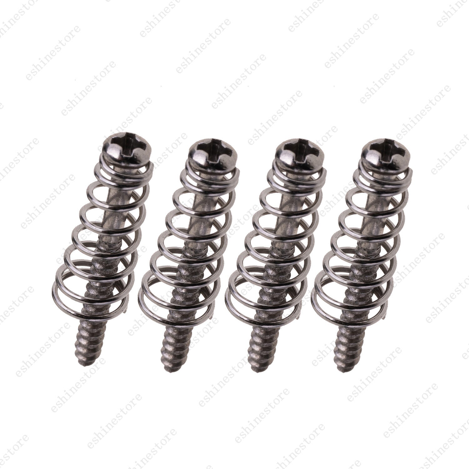 4 Pcs M2.5x26 Guitar  Bass Pickup  Mounting Height Screw Spring 3 Colors For P90