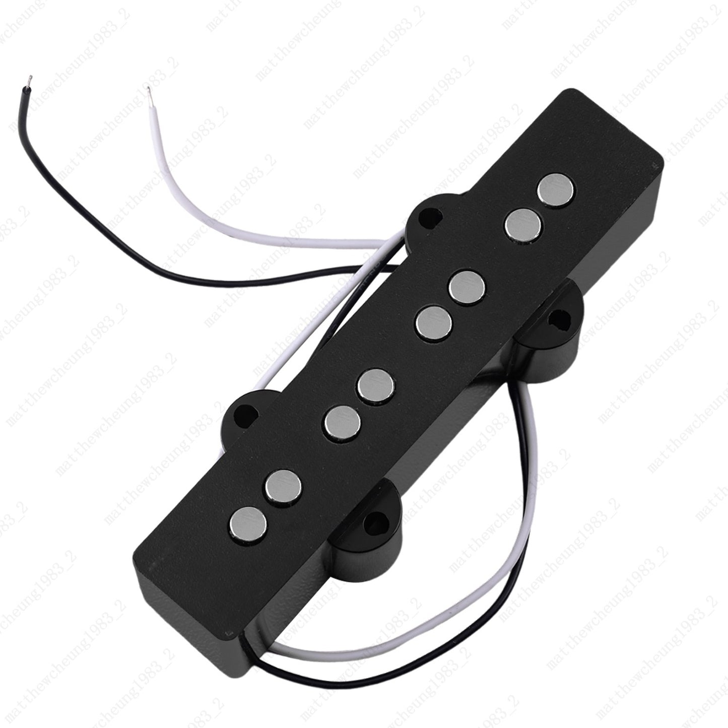 Open-style Ceramic 4-string 92mm Neck Pickup with Screw Spring for JB Jazz Bass
