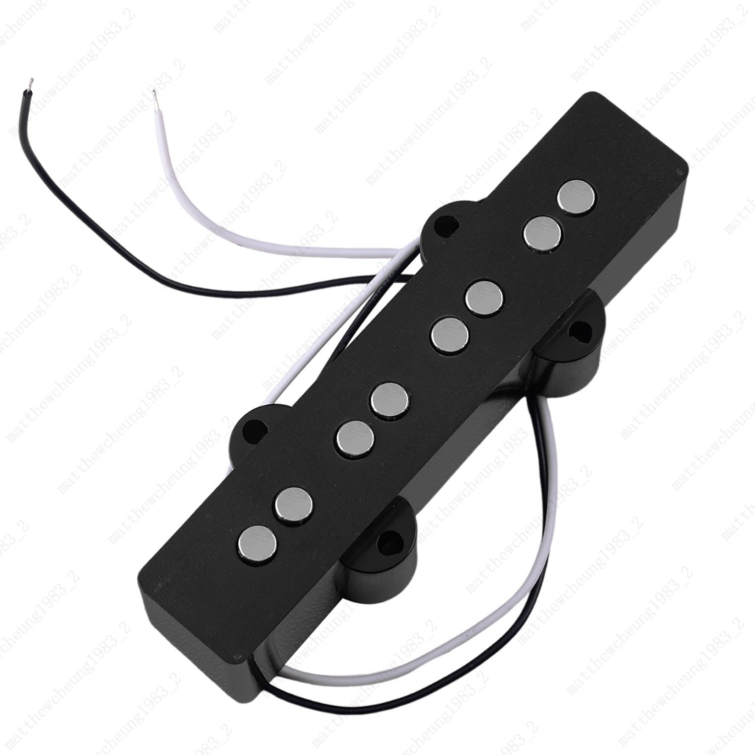 Open-style Ceramic 4-string 92mm Neck Pickup with Screw Spring for JB Jazz Bass
