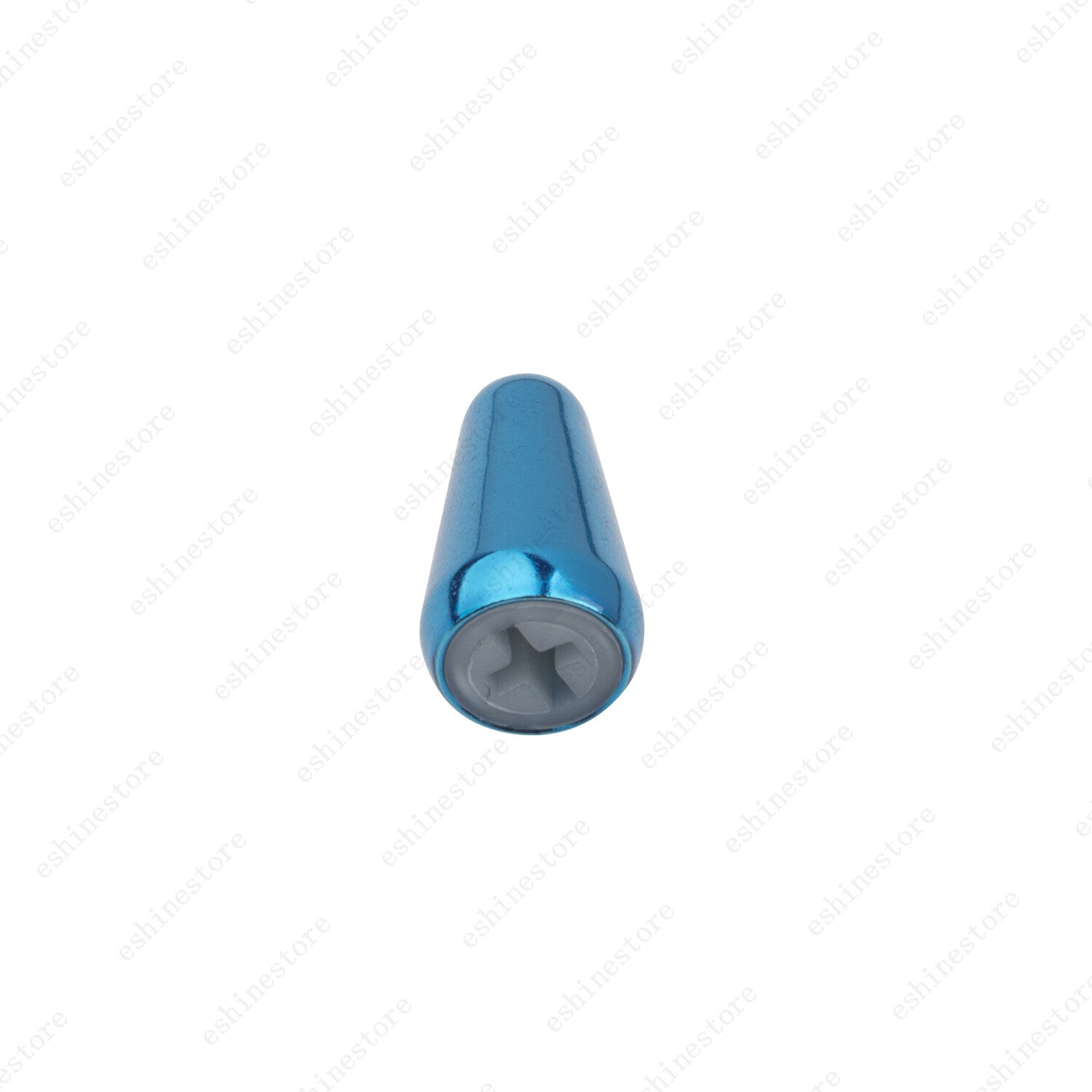 2 Pcs Guitar 5 Way Switch Metal Tip Cap Switch Knob for USA Stratocaster Blue