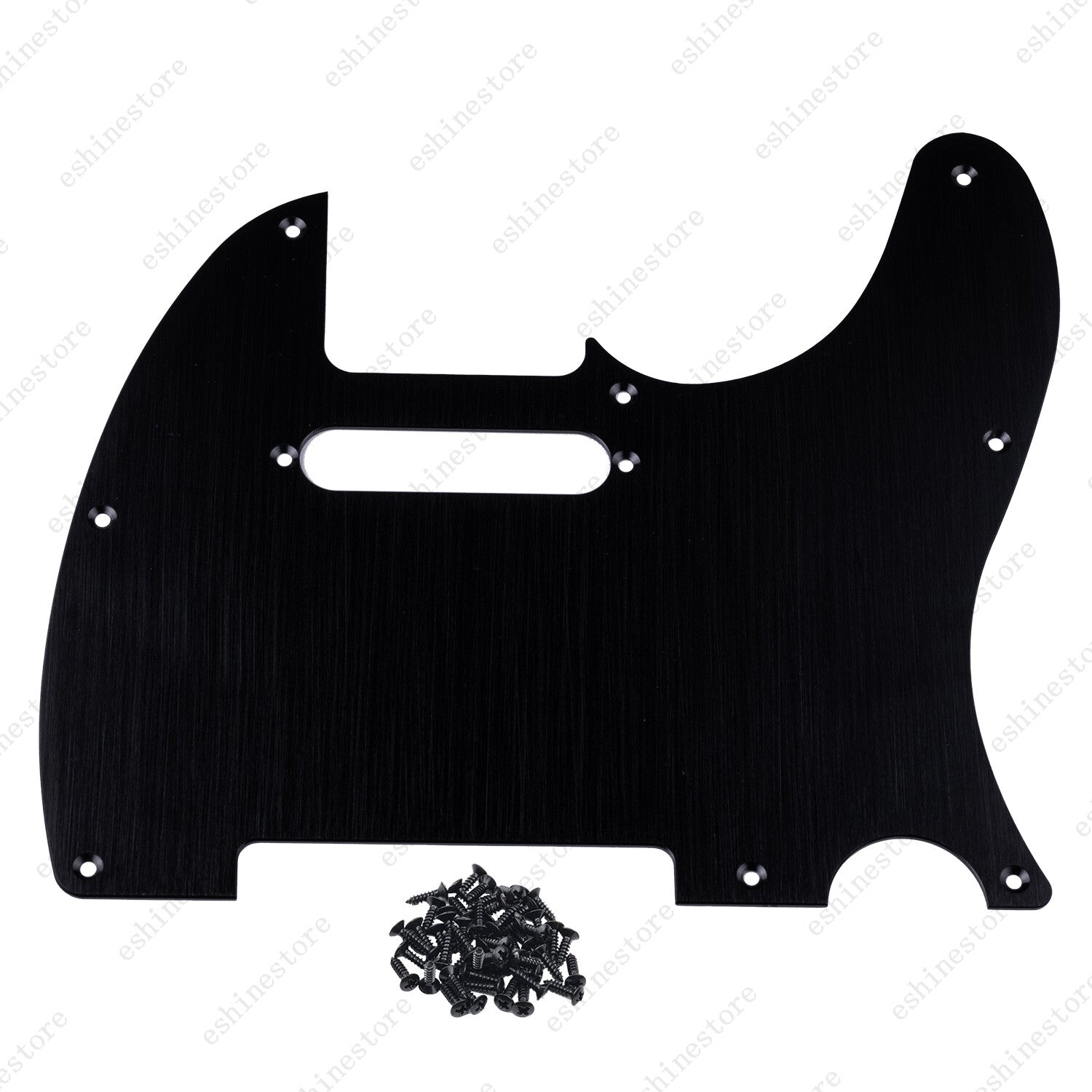 Aluminium 8 Hole Tele Style Guitar Pickguard Scratch Plate For Fender Telecaster