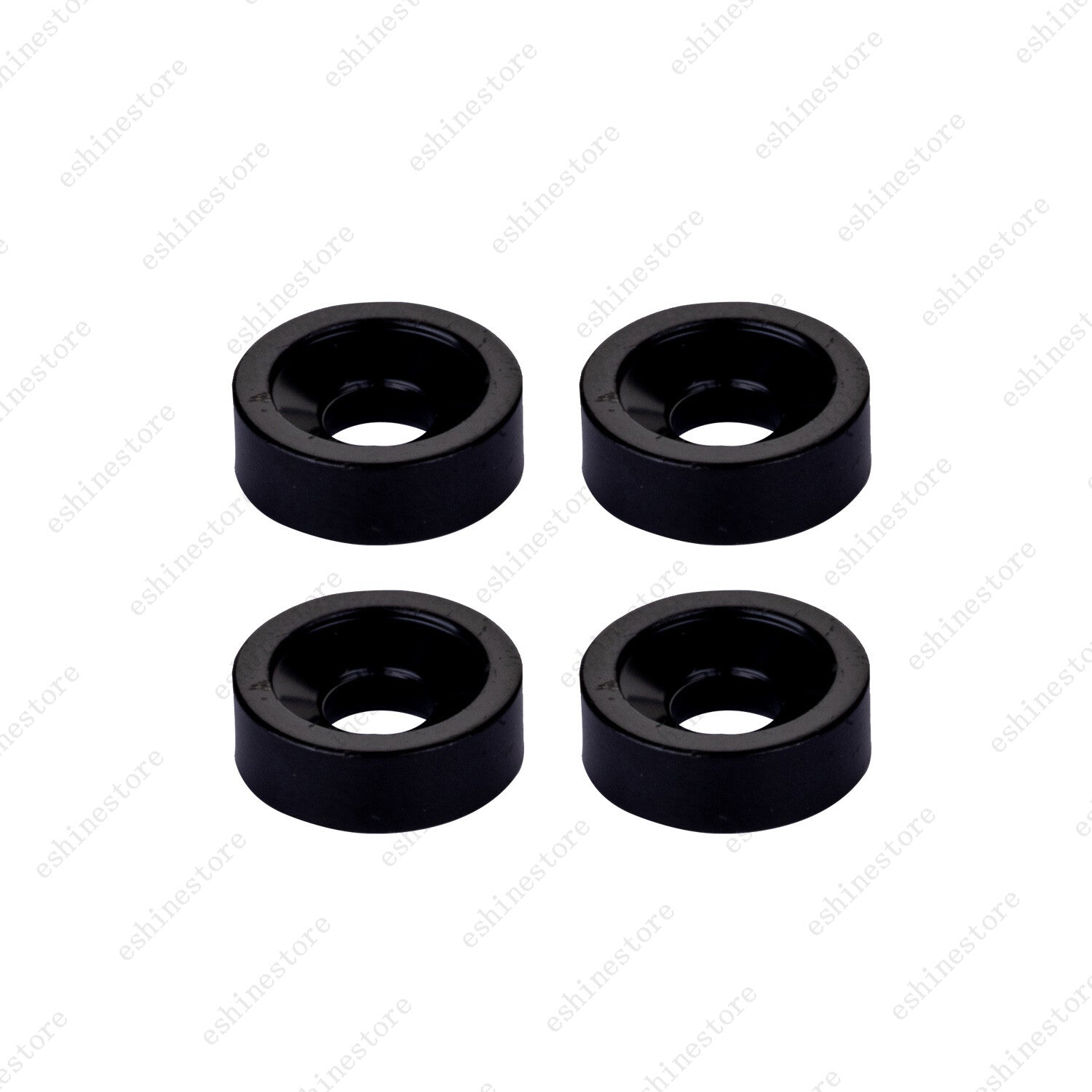4 Pcs Electric Guitar Bass Neck Mounting Ferrule Screw Bushing 3 COLORS