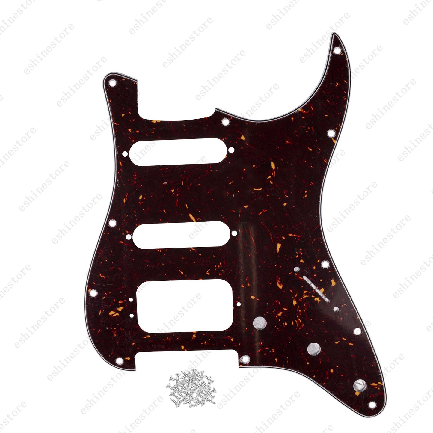 11-Hole HSS Pickguard w/ Screw For US MIM Fender Modern/Player (3-Screw Hum)