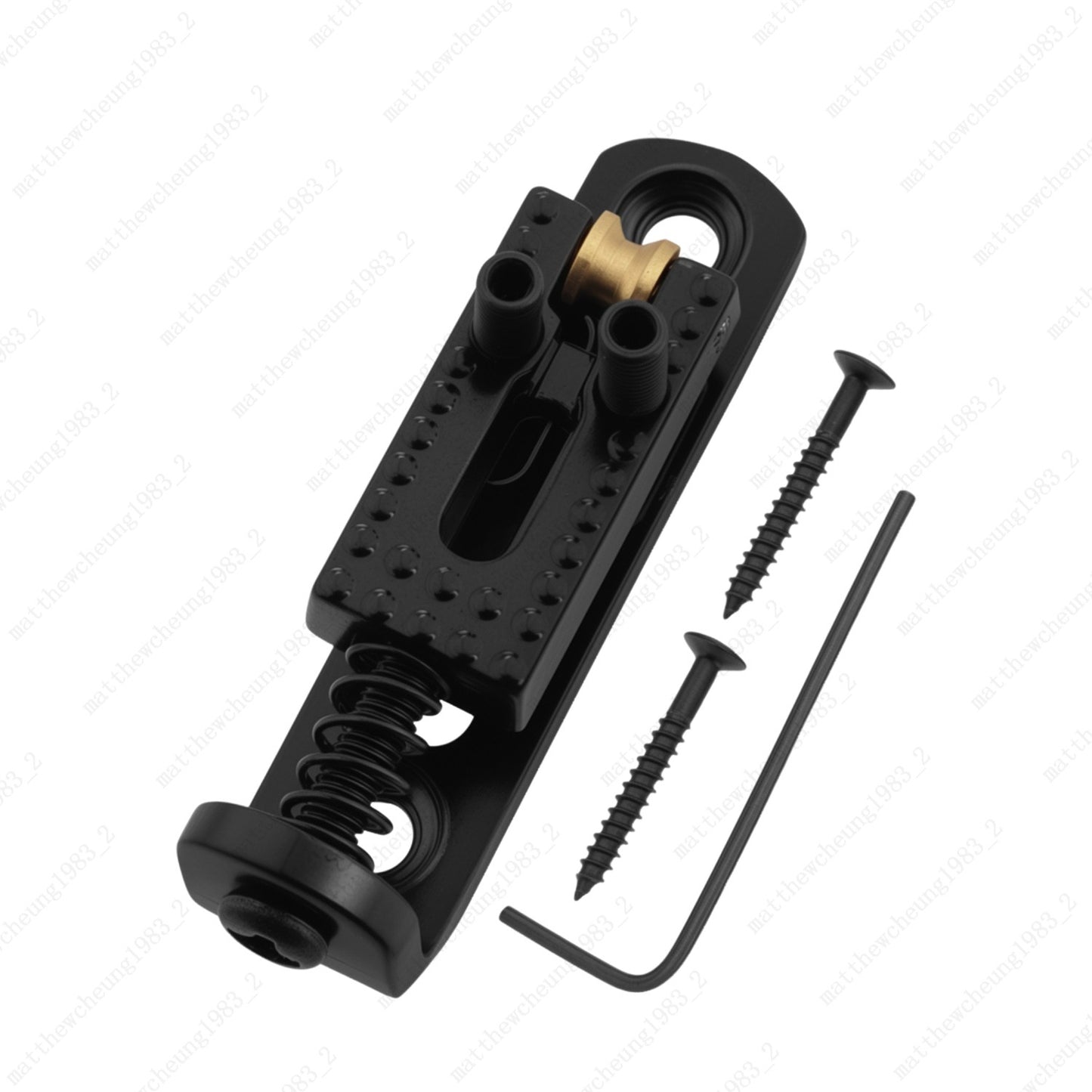 10.5mm Individual Single Roller Bridge Saddles for Guitar Cigar Box/Banjo-5Color