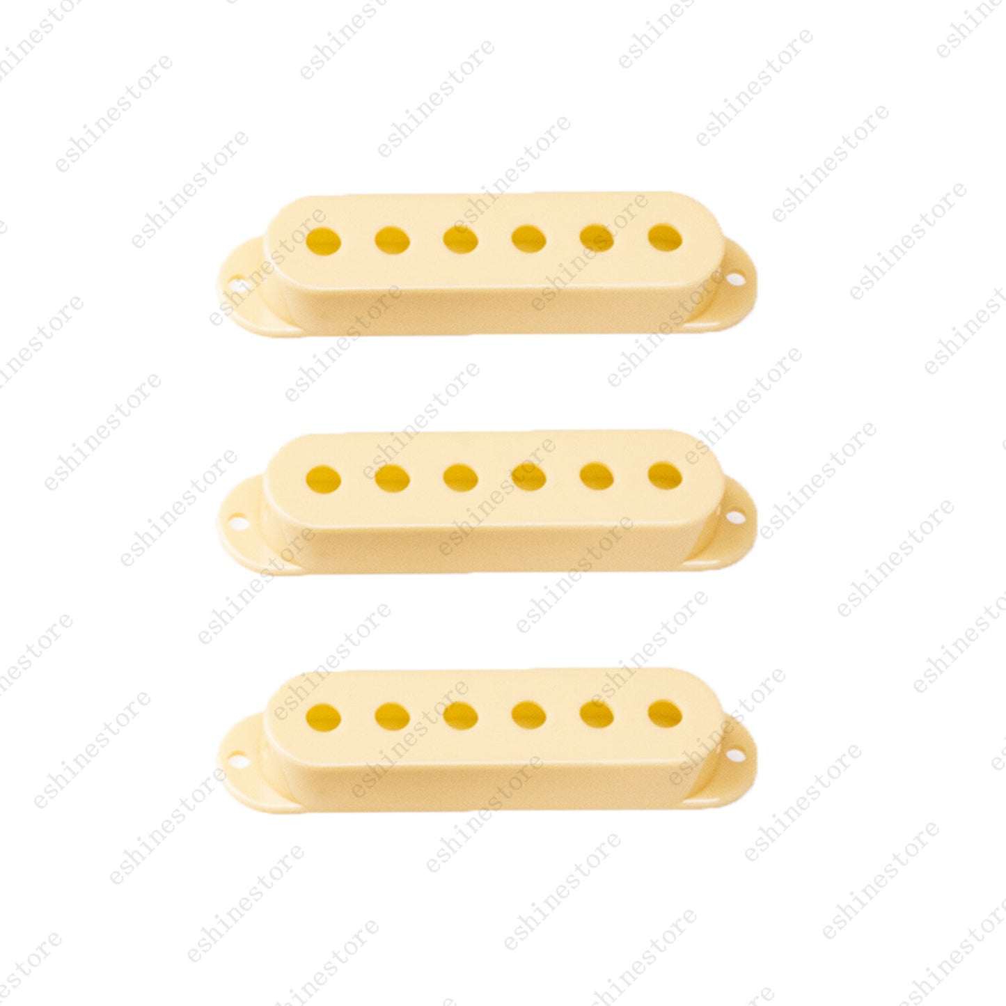 1/2/3Pcs Plastic SSS Single Coil Pickup Covers For Fender SQ Strat multiColors