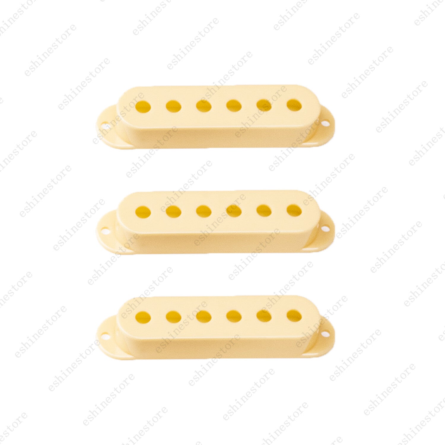 1/2/3Pcs Plastic SSS Single Coil Pickup Covers For Fender SQ Strat multiColors