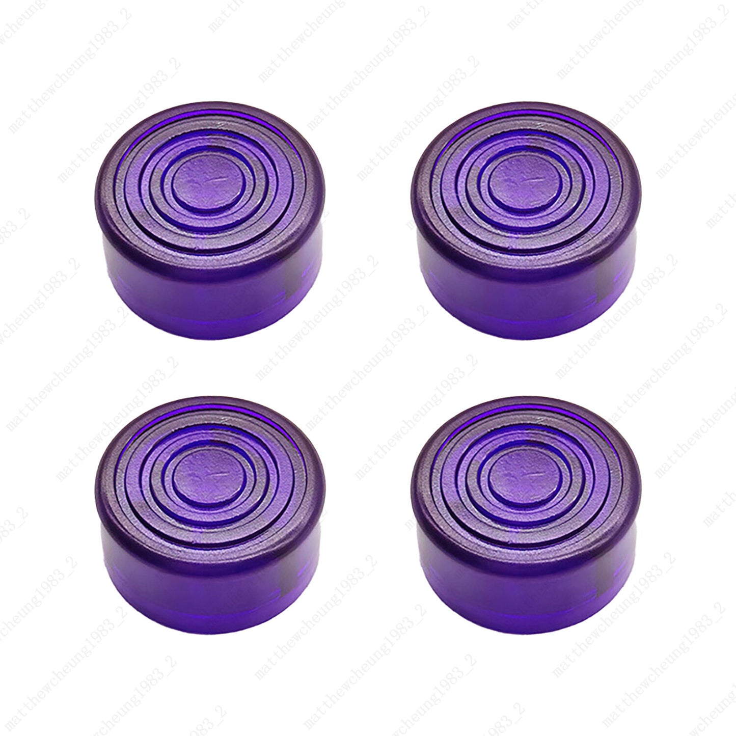 1/2/4 Pcs Guitar Effect Pedal Footswitch Toppers Foot Nail Cap Protection Cap