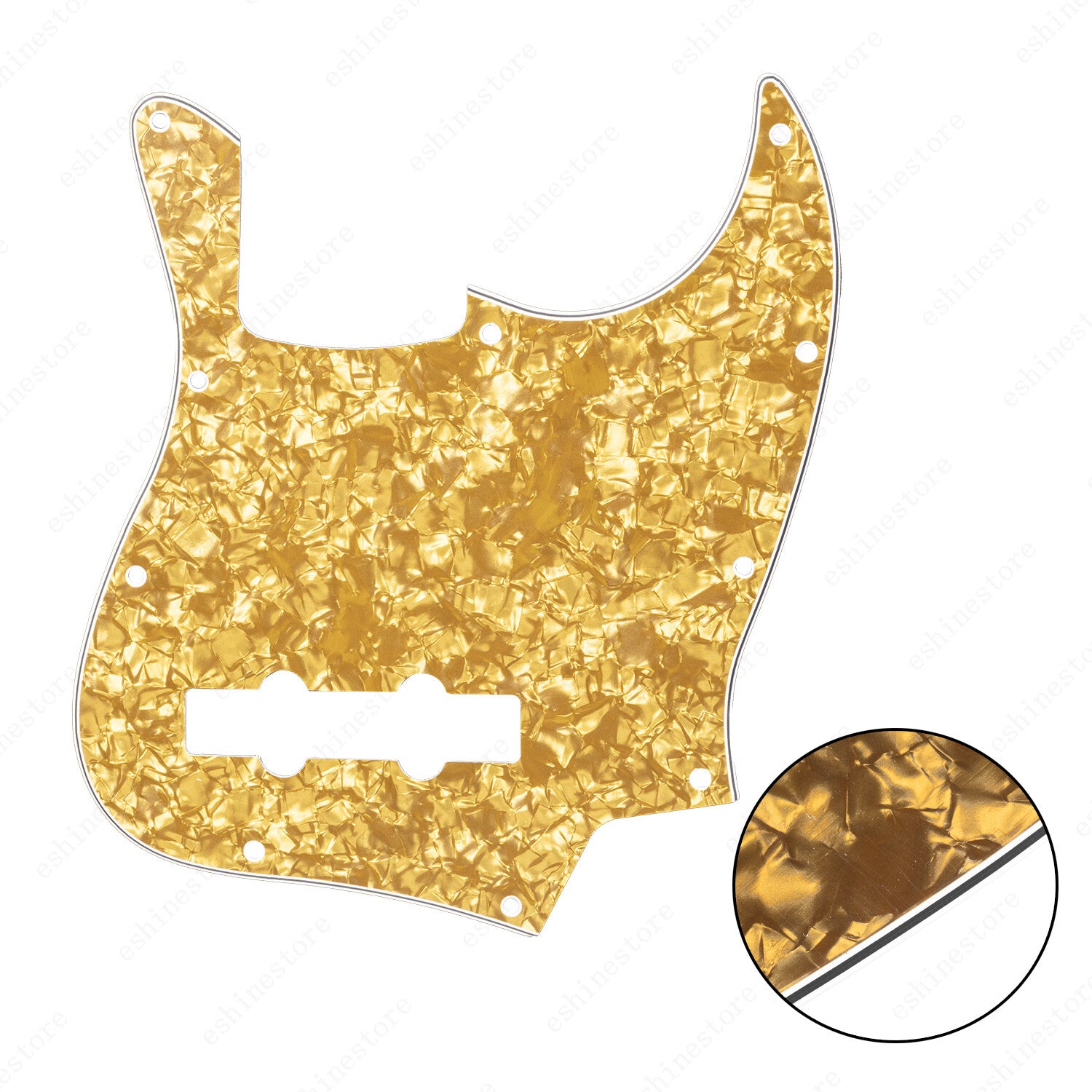 Mulit Colors 4 String Bass Pickguards Scratch Plates For Fender Jazz Bass J Bass