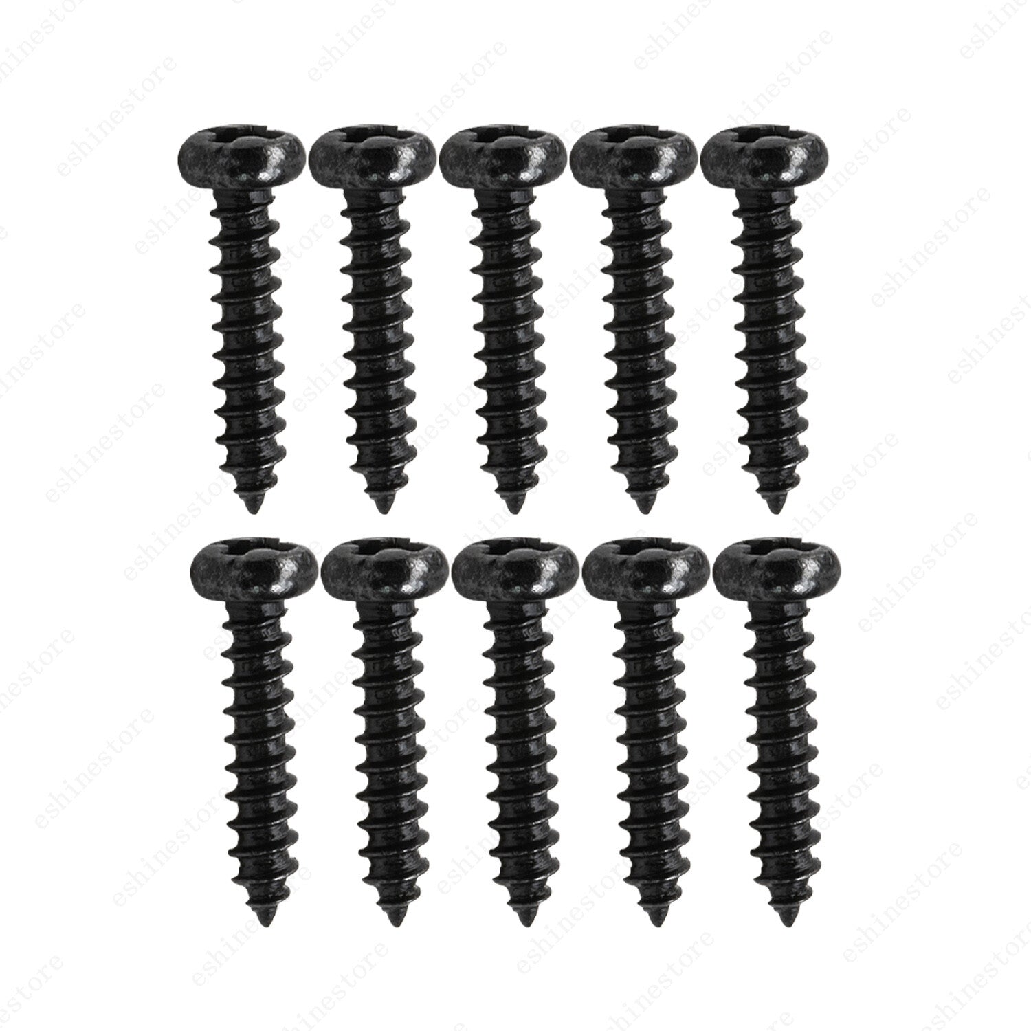 10 Pcs Tuning Peg Tuning Key Screws Machine Heads Guitar Tuner Mounting Screws