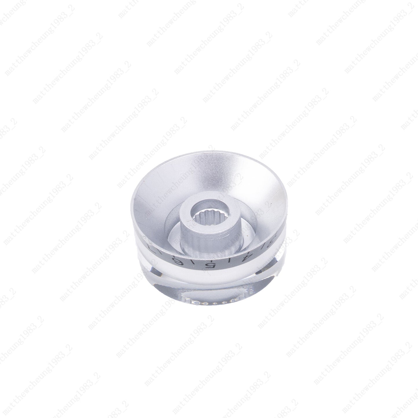 4 Pcs Silver LP Guitar Control Knobs Speed Dial Knobs for SG Les Paul Guitar