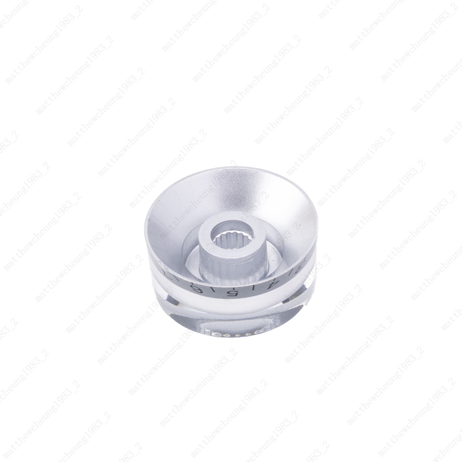 4 Pcs Silver LP Guitar Control Knobs Speed Dial Knobs for SG Les Paul Guitar