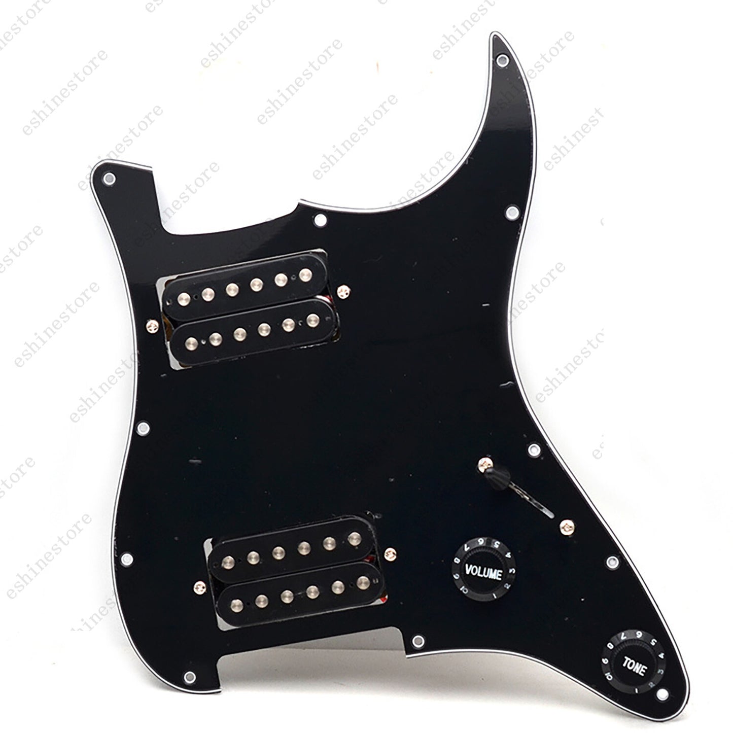 11 Hole HH Strat Style Loaded Pickguard For Stratocaster Various Colors US SHIP