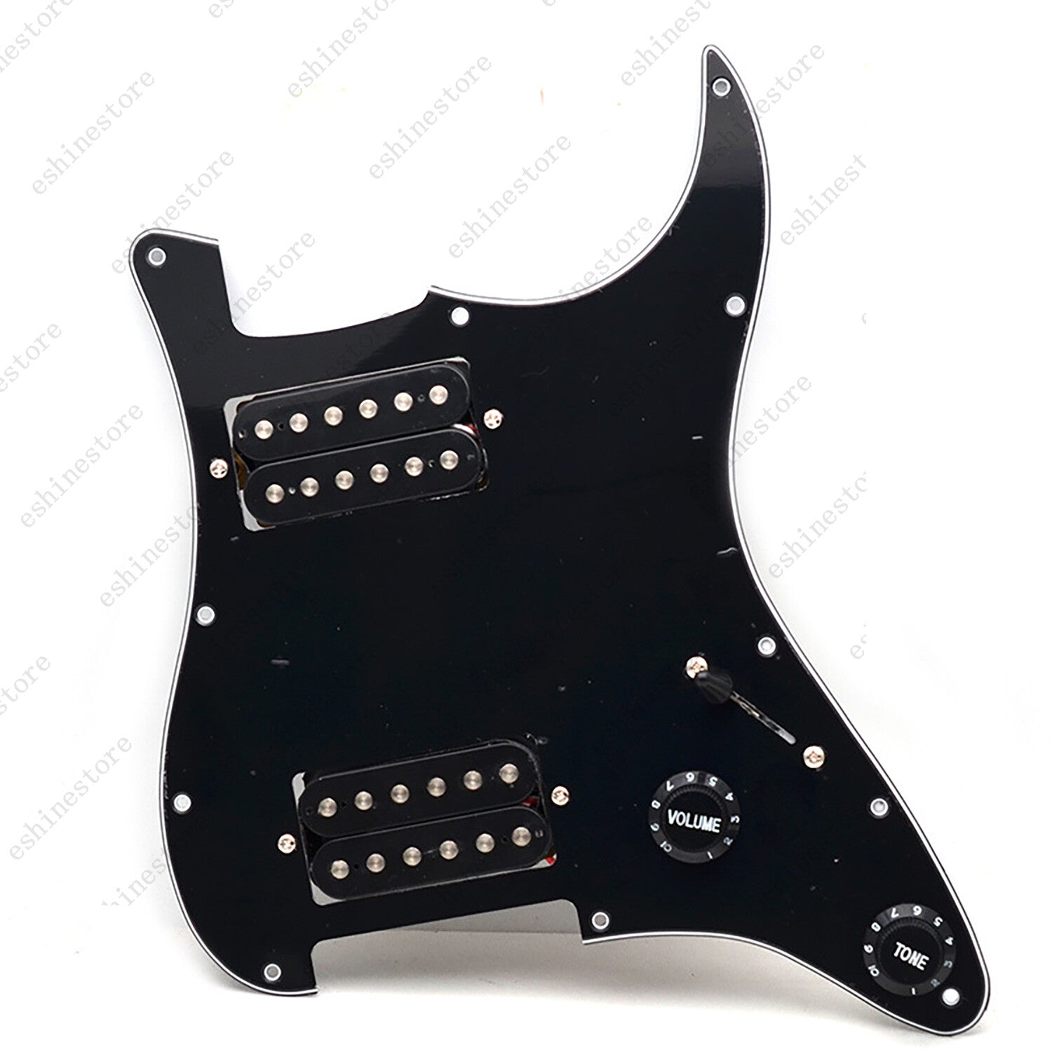 11 Hole HH Strat Style Loaded Pickguard For Stratocaster Various Colors US SHIP