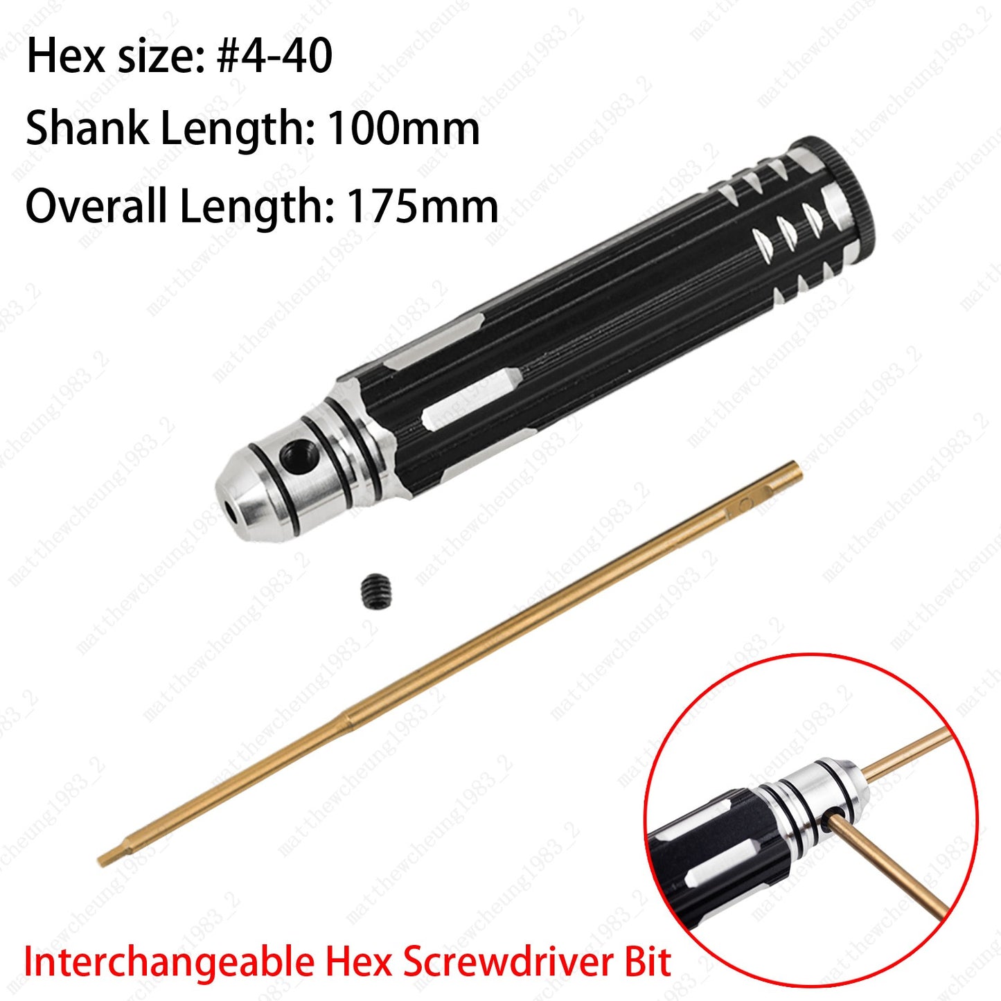 12pcs Stainless Steel #4-40 x 3/8" Saddle Screws w/ Hex Wrench for US Fender ST
