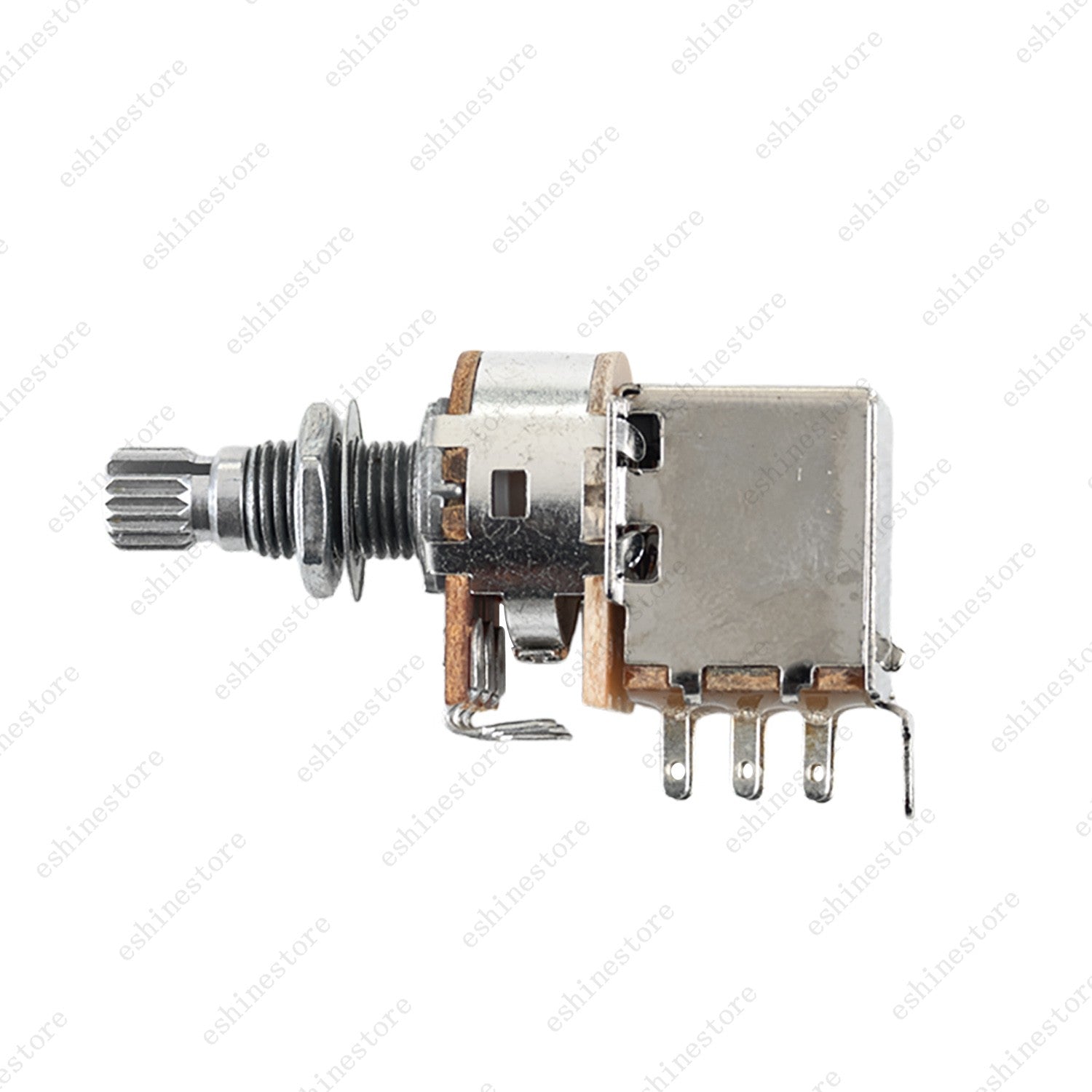 4 Pcs Guitar Push-Pull Pot 18-Split Long Shaft switch,  A/B/25K/50K Tone Volume