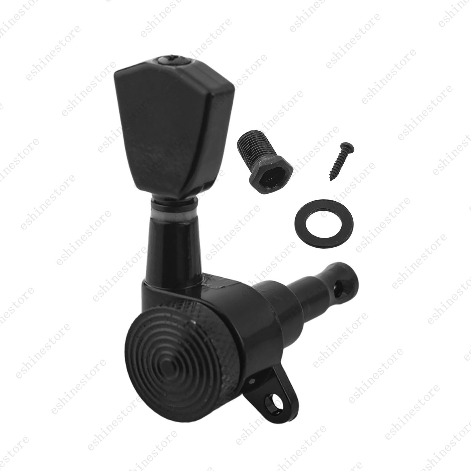 Electric Guitar Locking Tuners Tuning Pegs Machine Heads 1:18 L/R Inline
