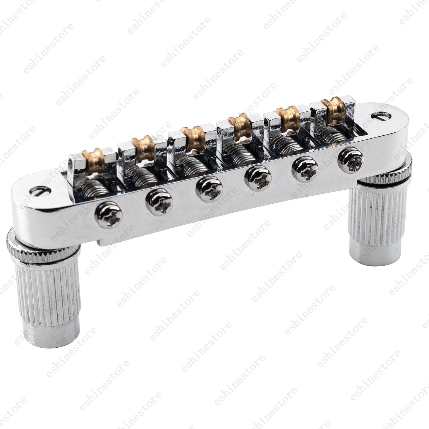 Brass Roller Saddle Bridge Tune-O-Matic Bridges with Studs For Epiphone LP SG