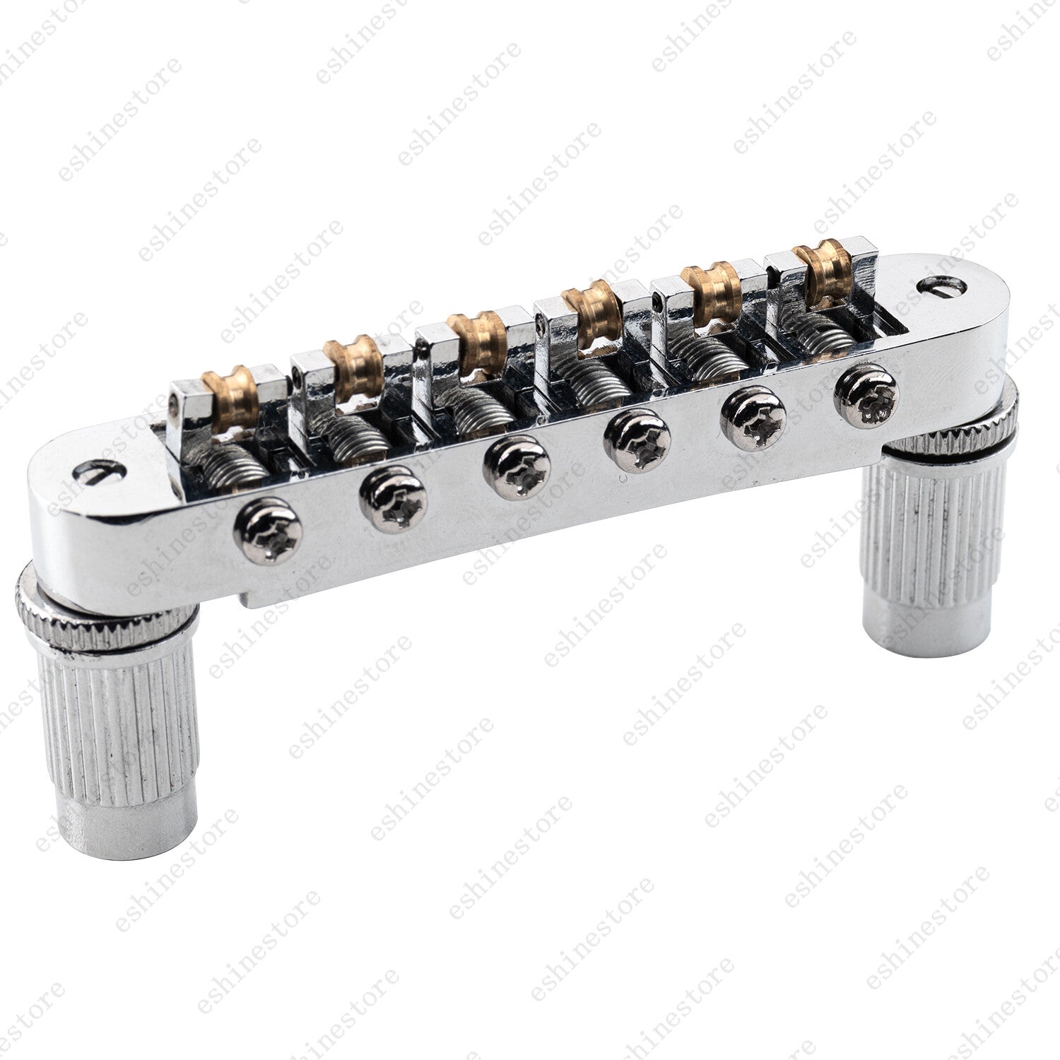 Brass Roller Saddle Bridge Tune-O-Matic Bridges with Studs For Epiphone LP SG