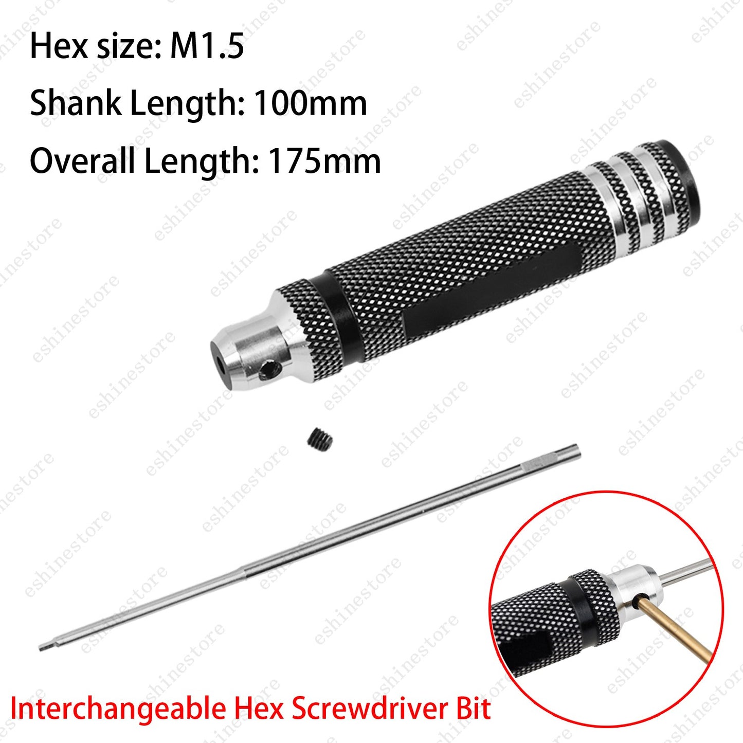 M1.5 Stainless Steel Saddle Height Adjustment Hex Allen Wrench For Fender Squire