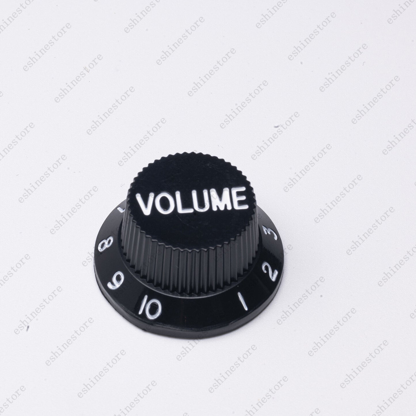 3x Black/White Numbers Electirc Guitar Knobs Volume Tone Knob for Stratocaster