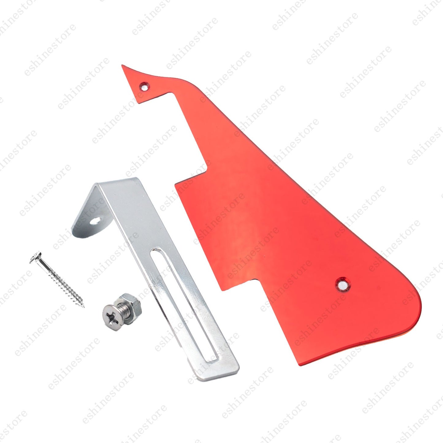 Multicolor Guitar Pickguard with Chrome Bracket Mounting Screws Set For Les Paul