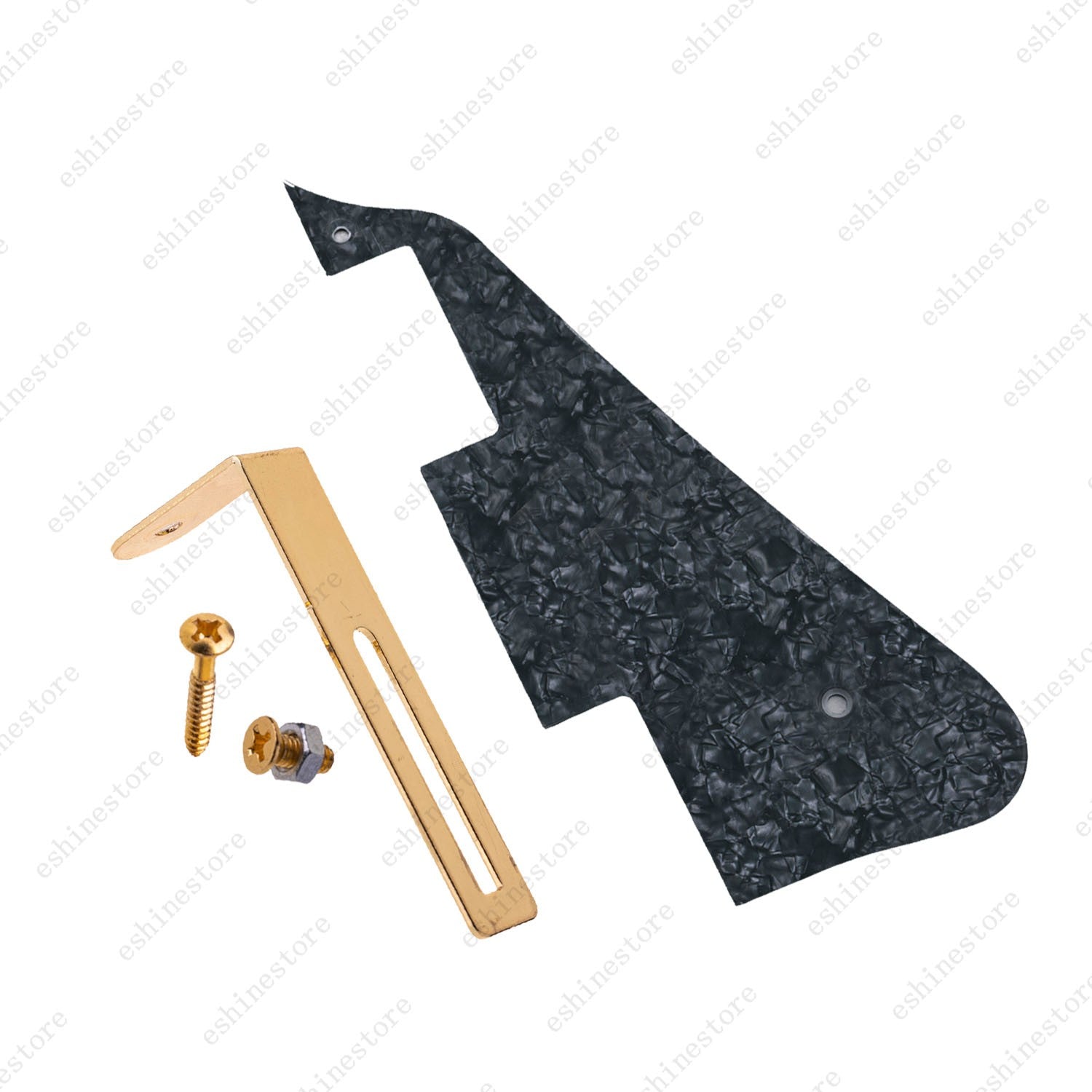 12 Color Guitar Pickguard with Gold Bracket Mounting Screws Set For Les Paul