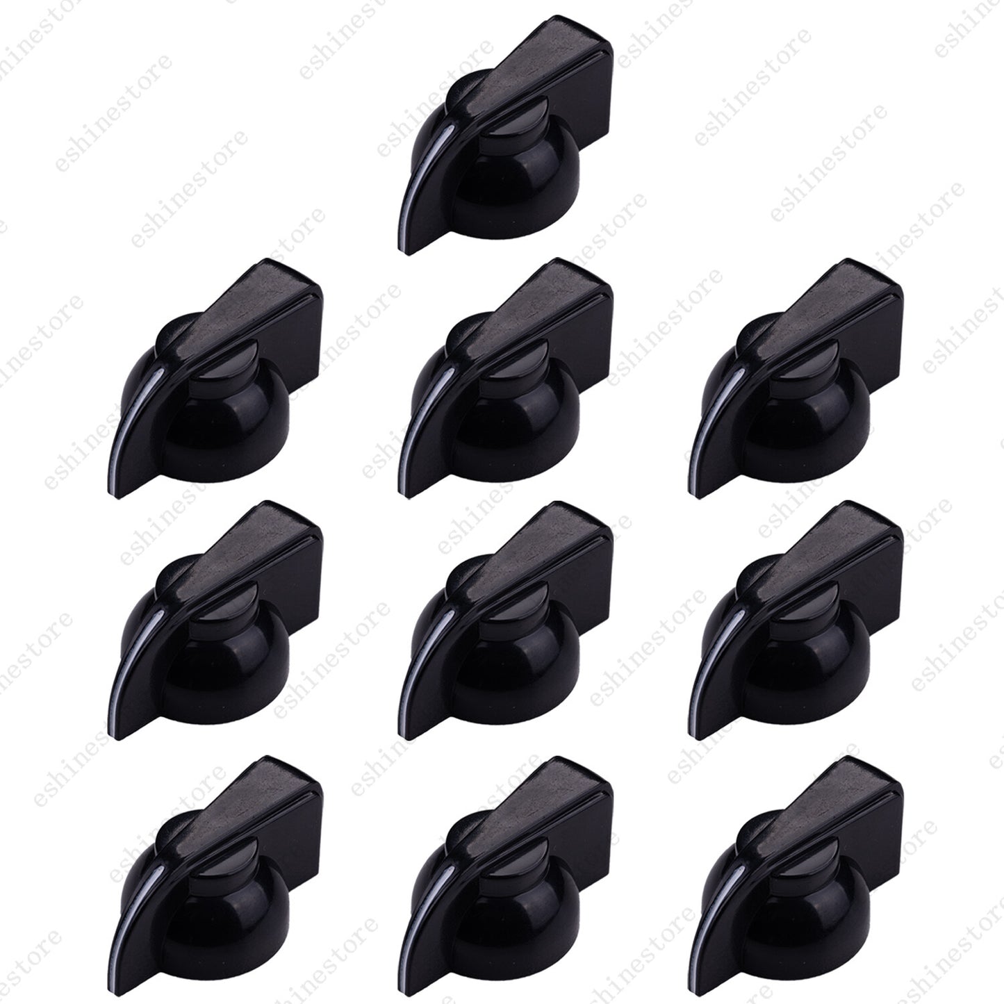1/5/10 Pcs Guitar Amp Knobs Chicken Head Style Guitar Effect Pedal Knobs 3 Color