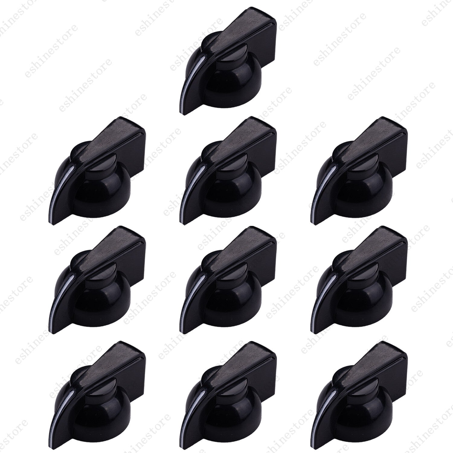 1/5/10 Pcs Guitar Amp Knobs Chicken Head Style Guitar Effect Pedal Knobs 3 Color
