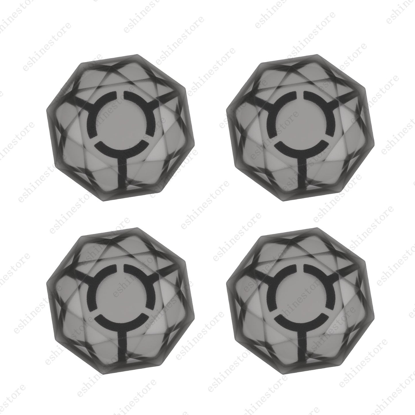 1/2/4 Pcs Diamond Shape Guitar Effect Pedal Footswitch Toppers Foot Nail Cap