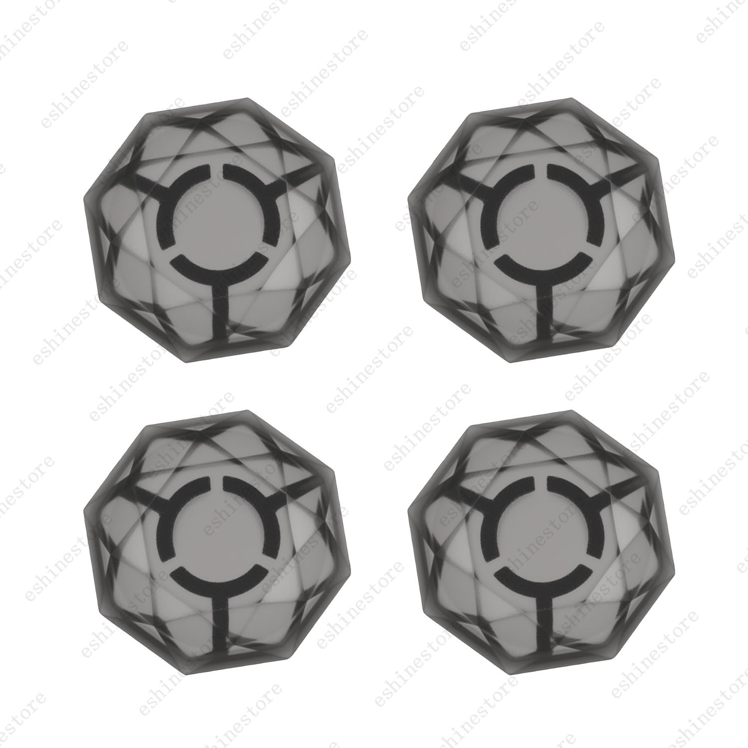 1/2/4 Pcs Diamond Shape Guitar Effect Pedal Footswitch Toppers Foot Nail Cap