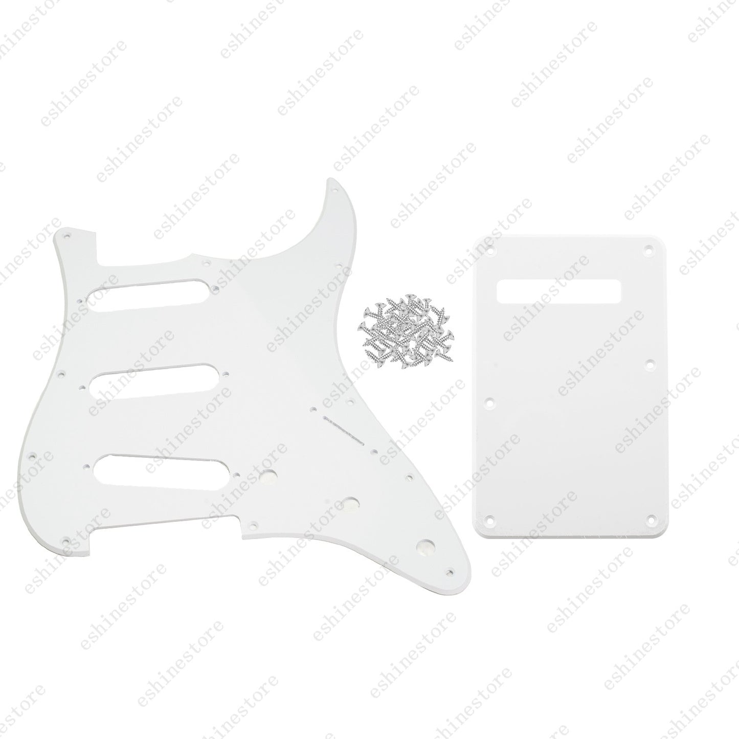 Guitar SSS 3Ply Pickguard&Back Plate for USA MIM Standard Fender ST Multicolors