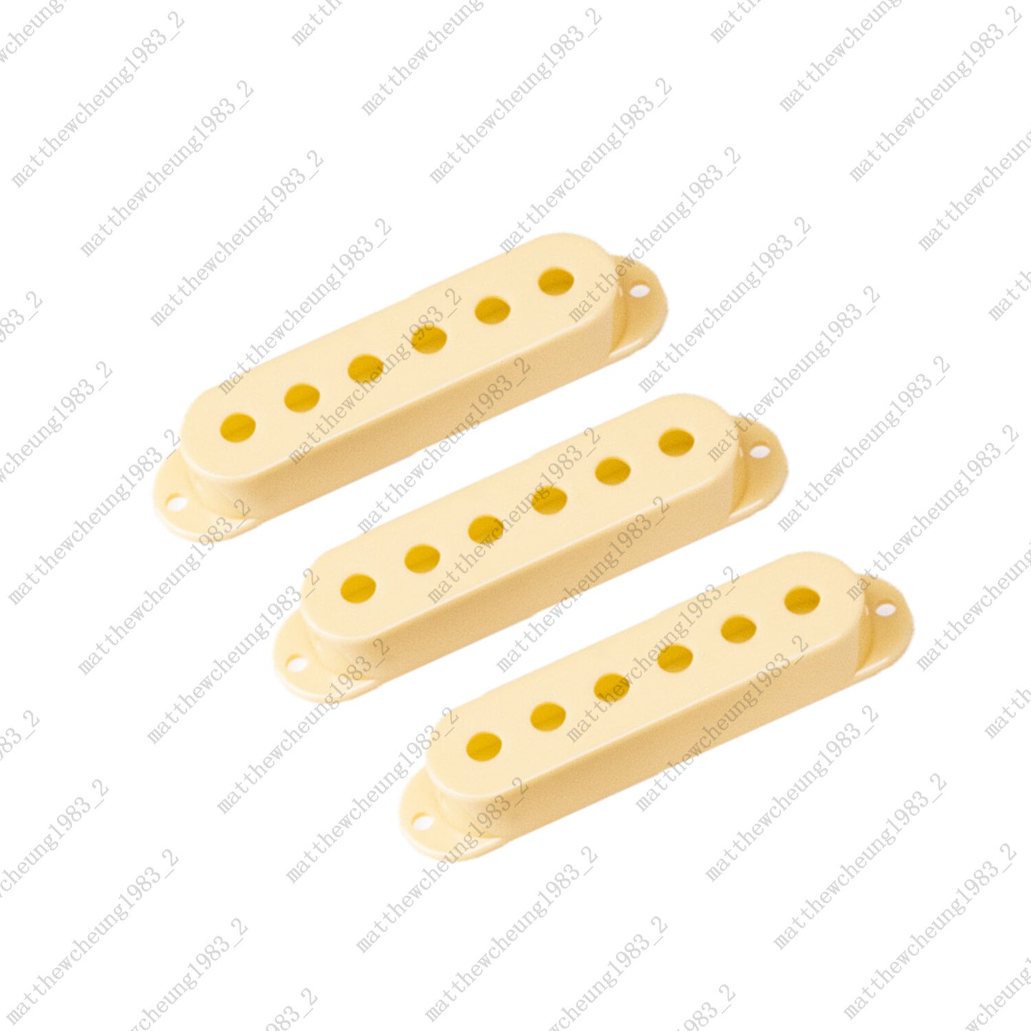 3x Single Coil Guitar Pickup Covers 2-1/16" 52.5mm For Fender USA MEXICAN Strat