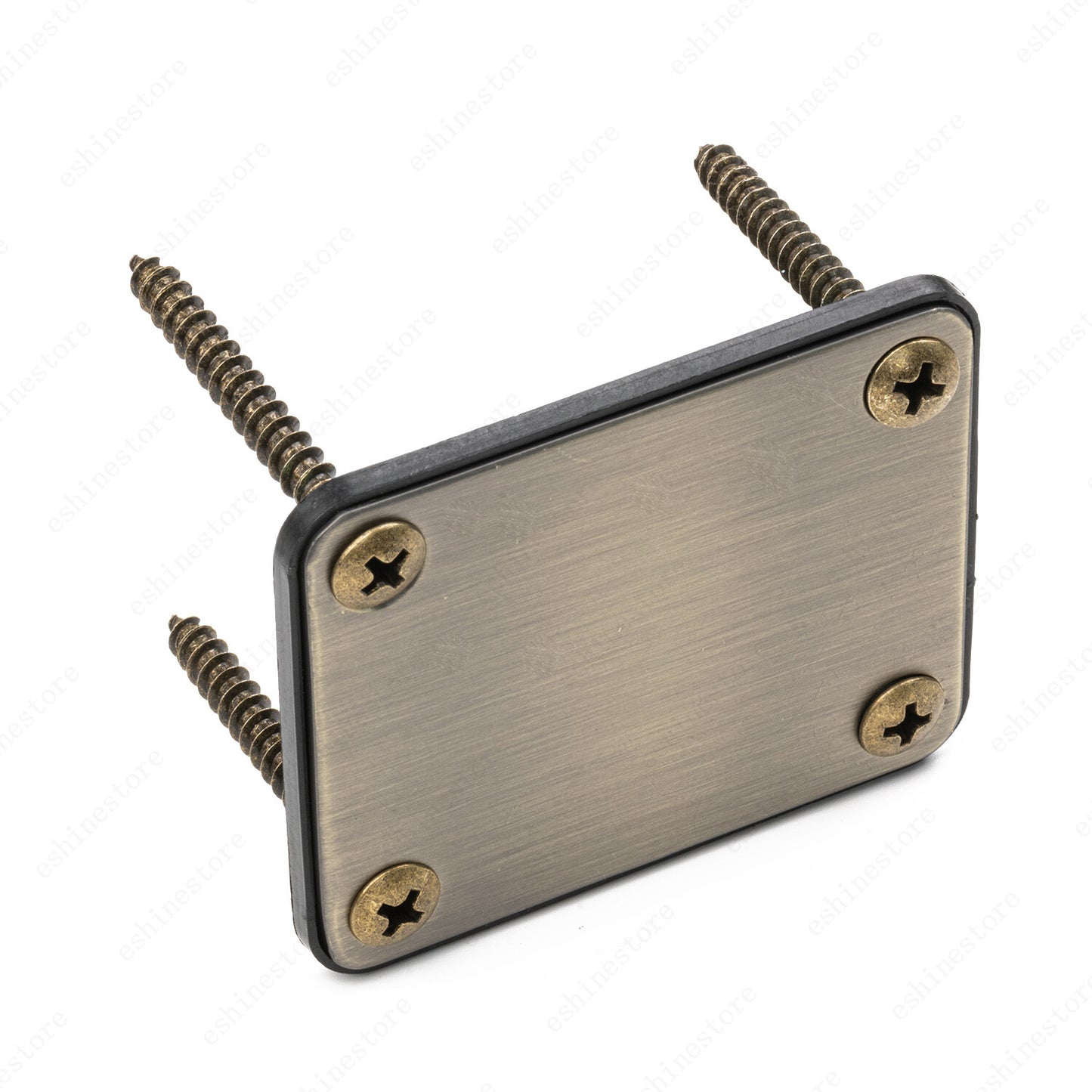 Set of 1 Electric Guitar Neck Plate With Screws For Strat Tele Mulit Color