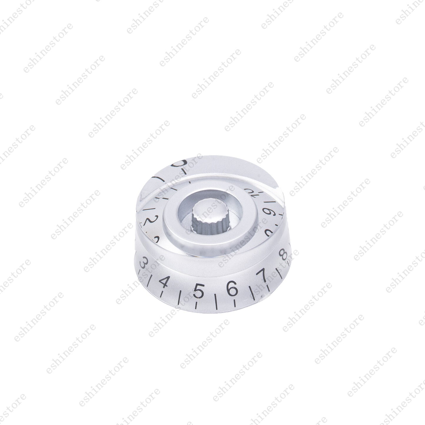 4 Pcs Silver LP Guitar Control Knobs Speed Dial Knobs for SG Les Paul Guitar